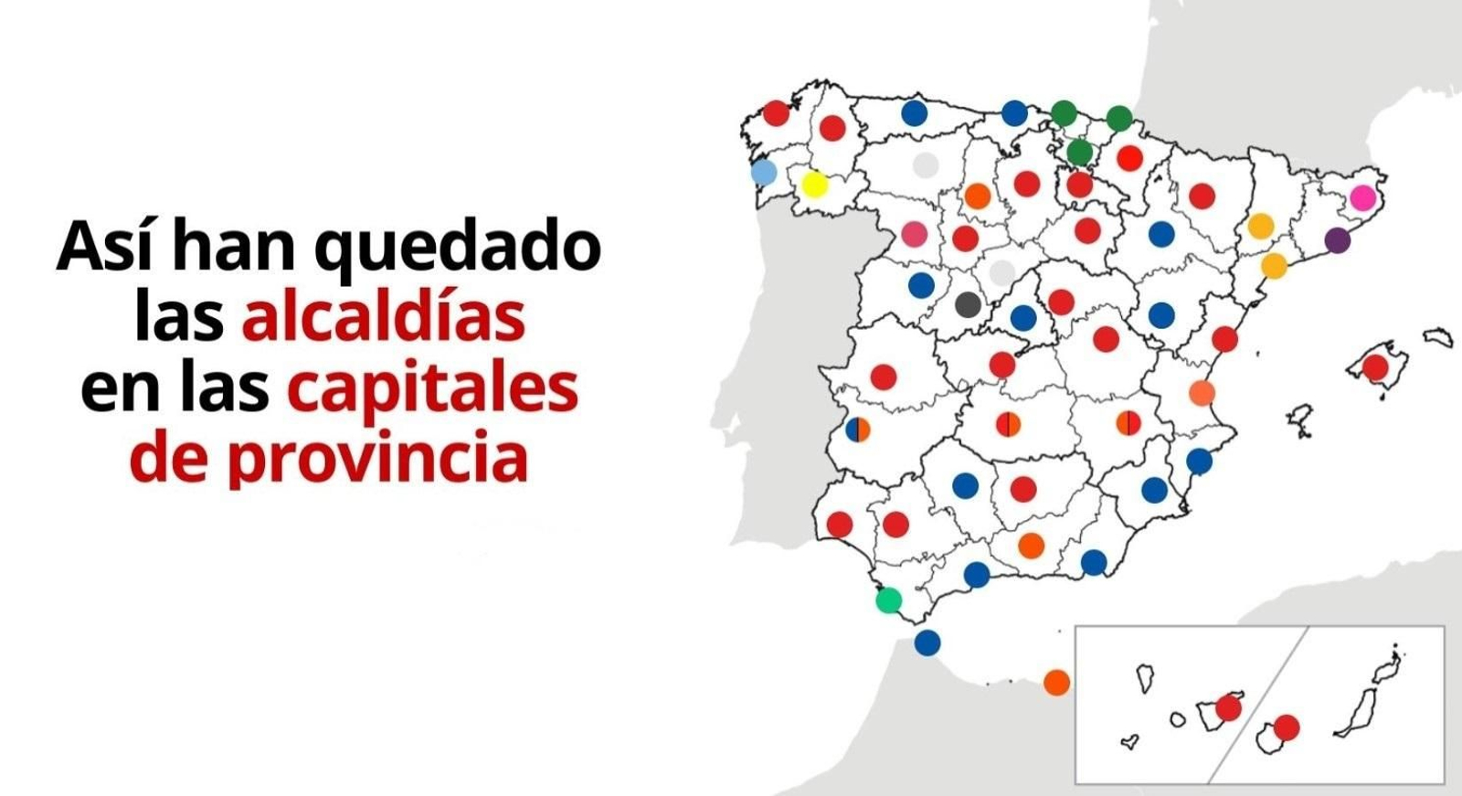 Los alcaldes de las capitales de provincia de España Los alcaldes de las capitales de provincia de España