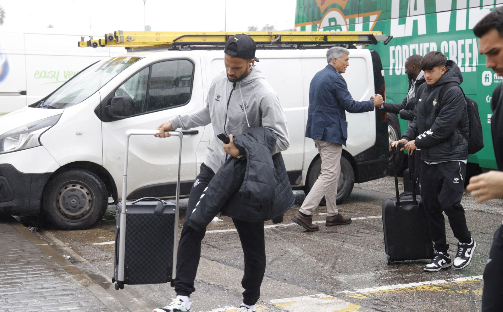 Las fotos previas del Manchester United - Betis