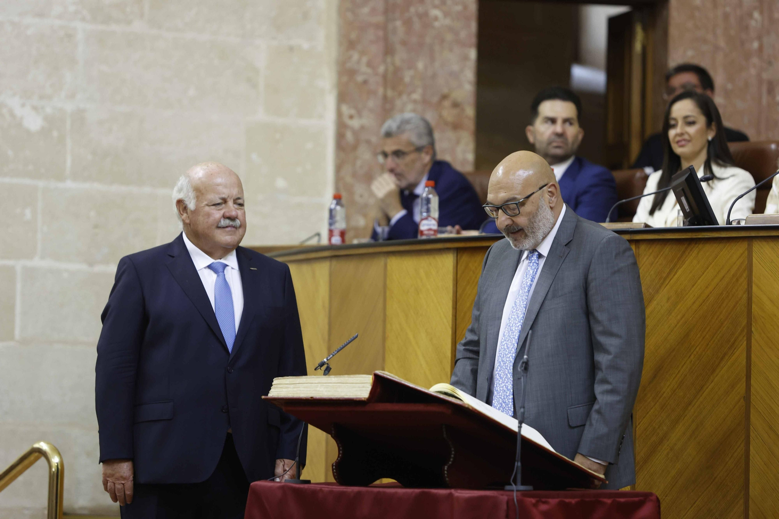 La constitución del Parlamento andaluz, todas las imágenes