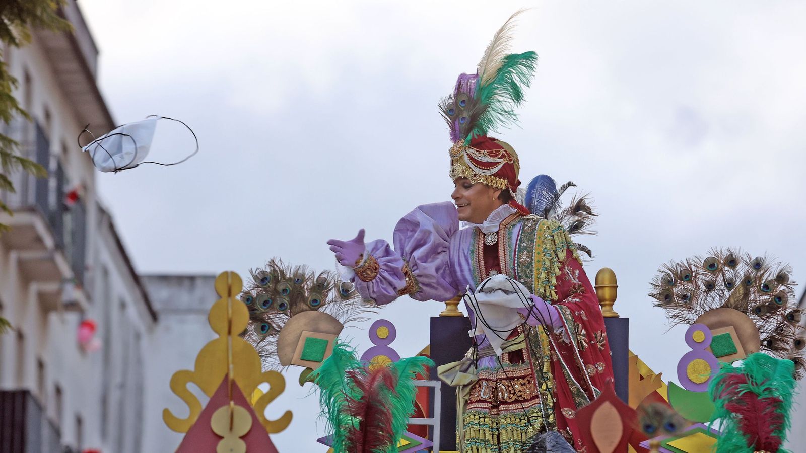 Imágenes de la cabalgata del Cartero Real de Jerez