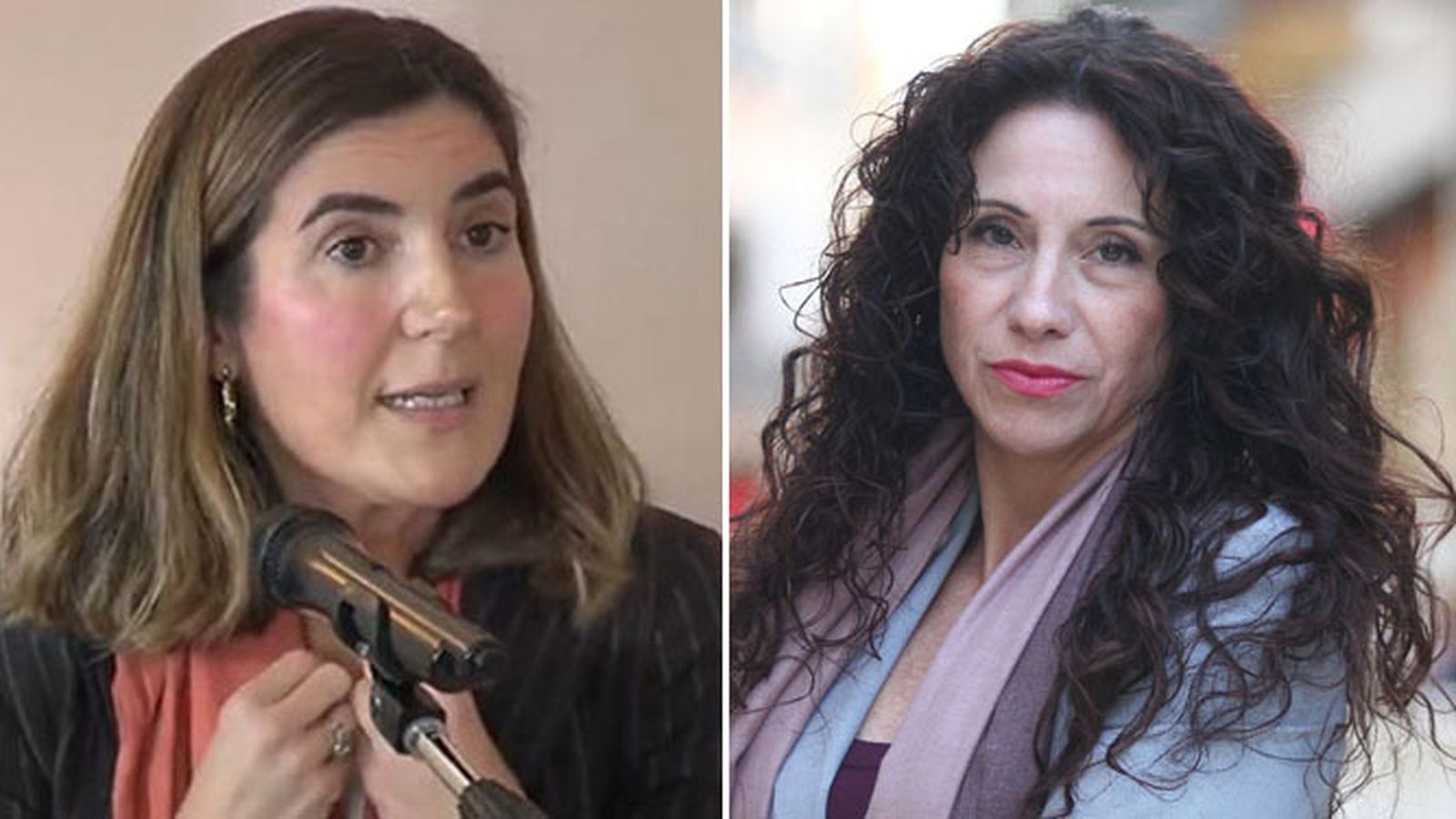 Rocío Blanco y Rocío Ruiz, consejeras de Empleo y Asuntos Sociales.