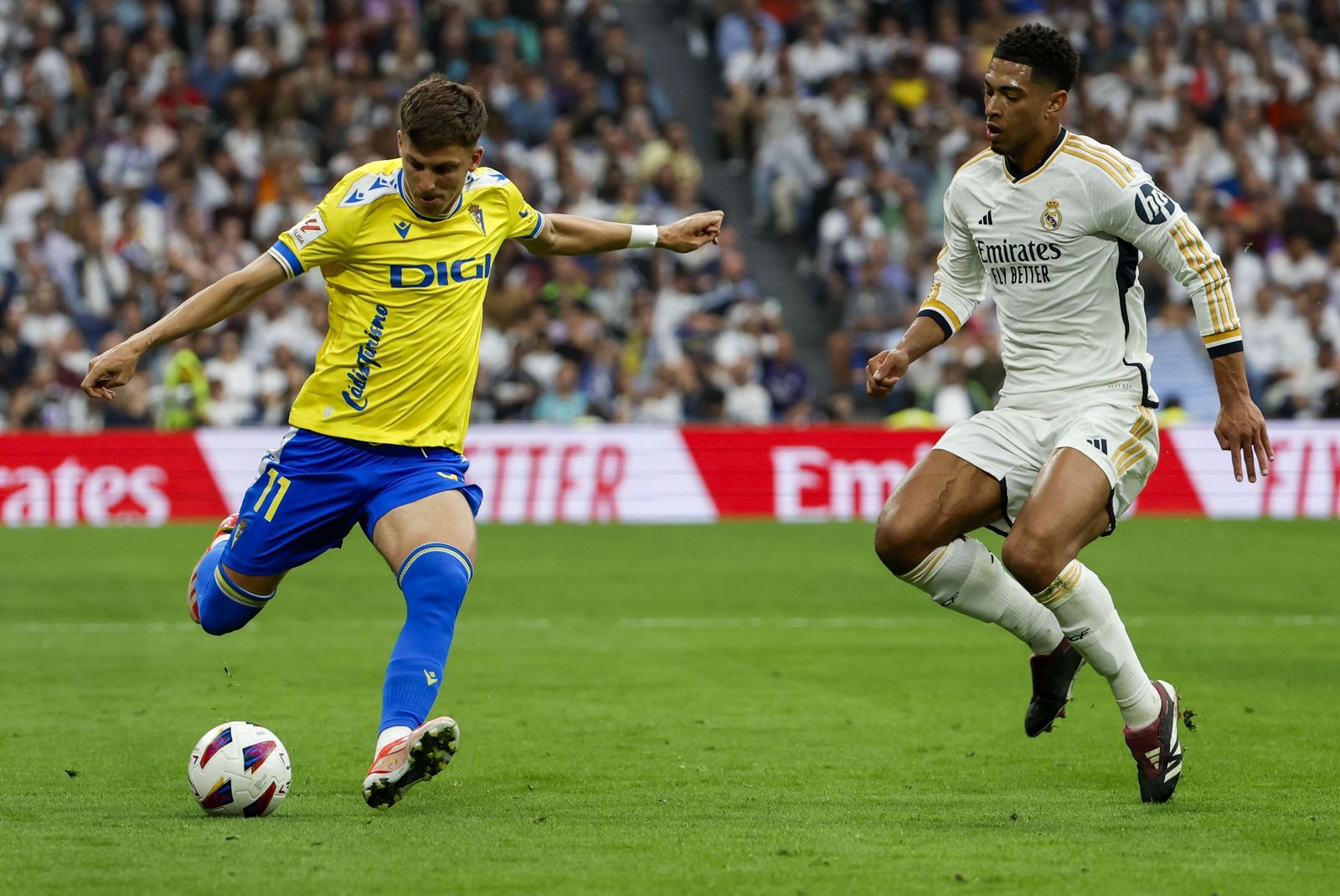 Las imágenes del partido Real Madrid - Cádiz CF