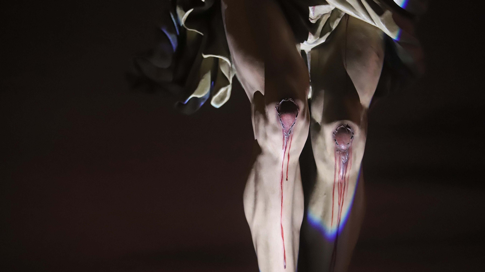 Fotos del Viernes Santo en Algeciras: Mortaja, Misericordia y Santo Entierro