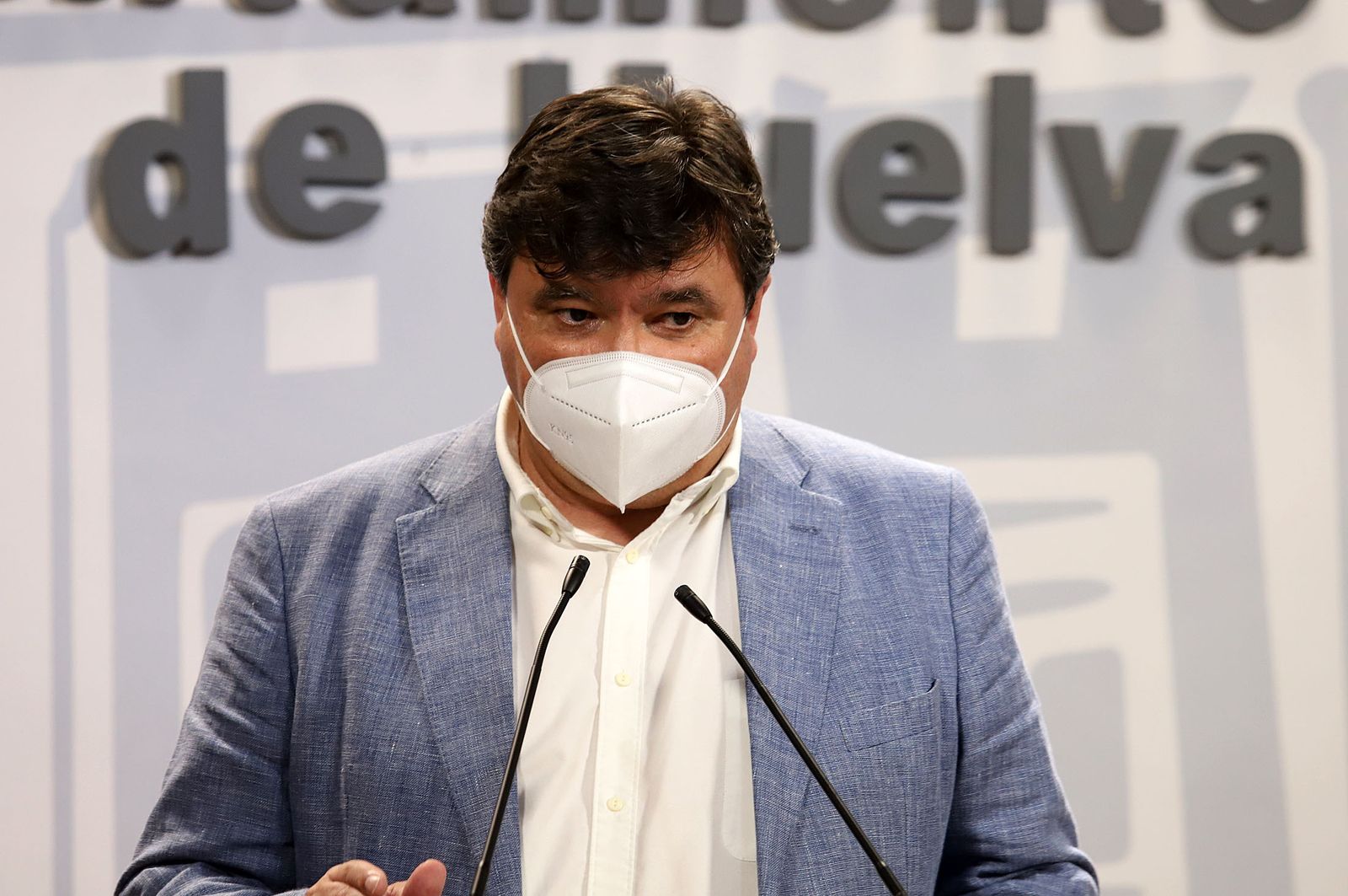 El alcalde de Huelva, Gabriel Cruz.