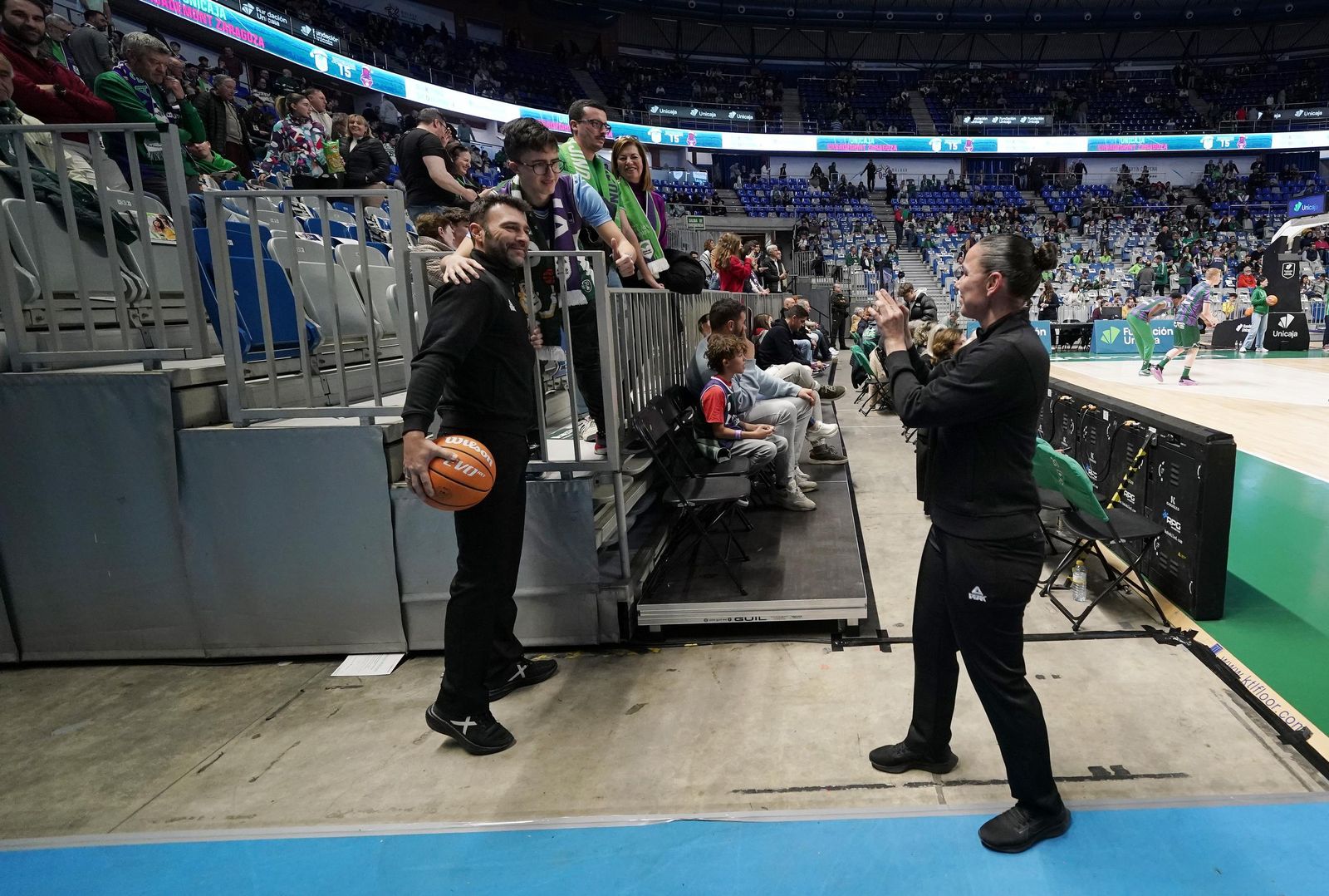 El Unicaja-Casademont Zaragoza, en fotos
