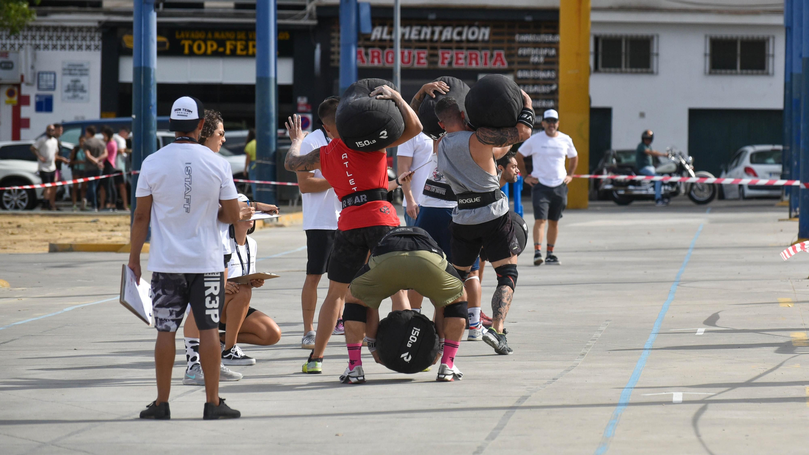 Las fotos de la priemra jornada del  campeonato nacional Iron Team Series de Croosfit en Algeciras