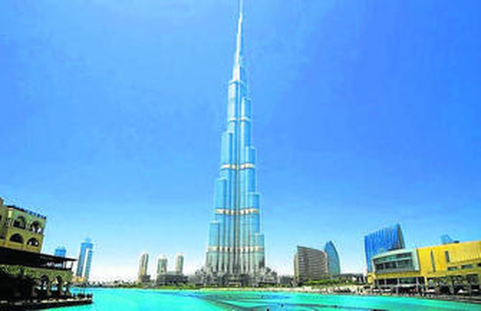 1. Los 828 metros del Burj Khalifa, en Dubai.