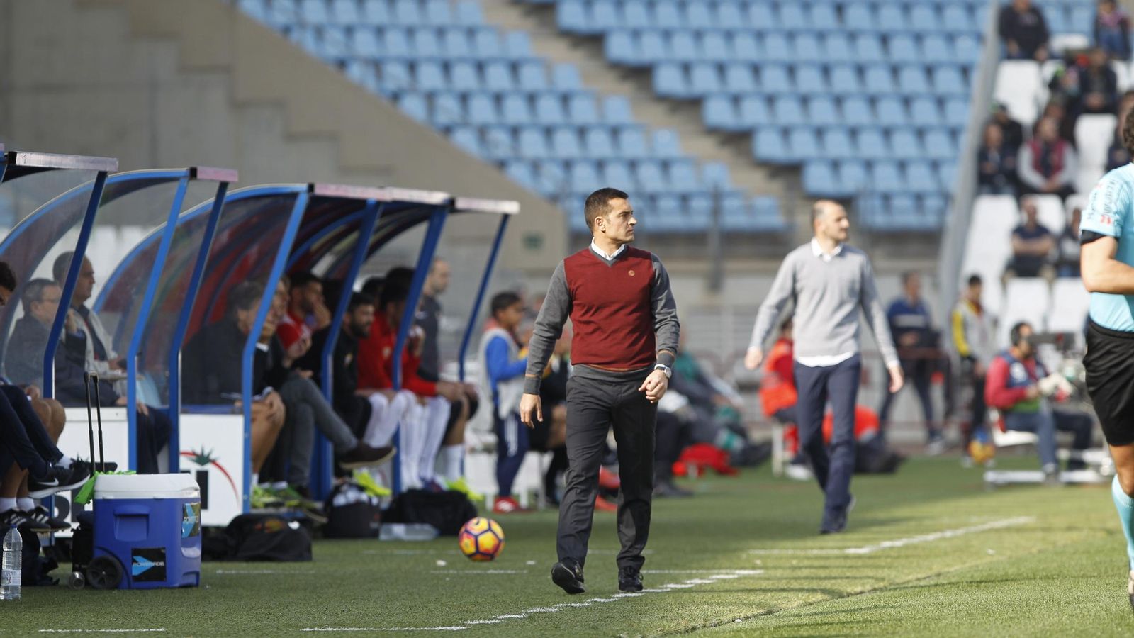 Primer partido de Francisco ante el Almería: supuso la destitución de Soriano