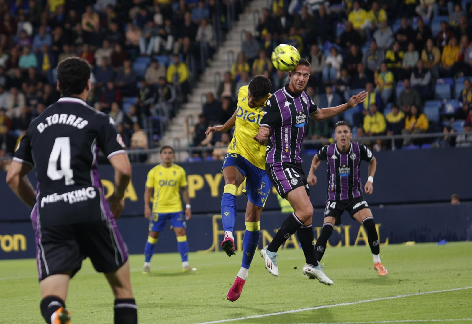 Las imágenes del Cádiz CF- Valladolid