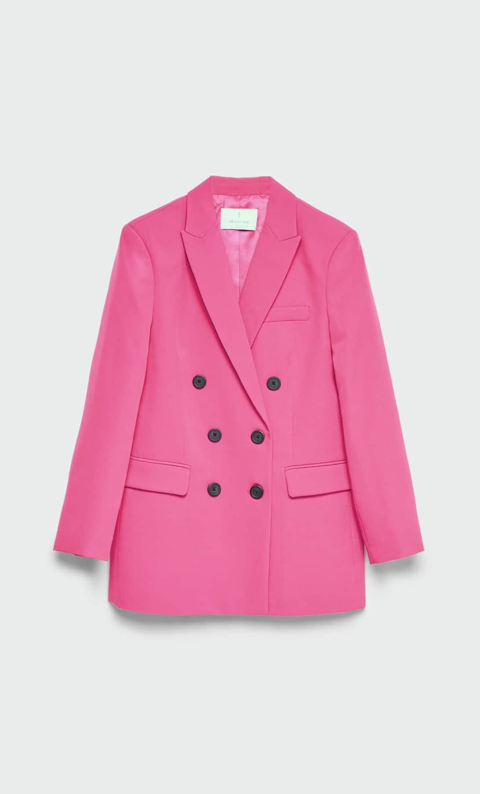 Americana rosa fucsia de Stradivarius.