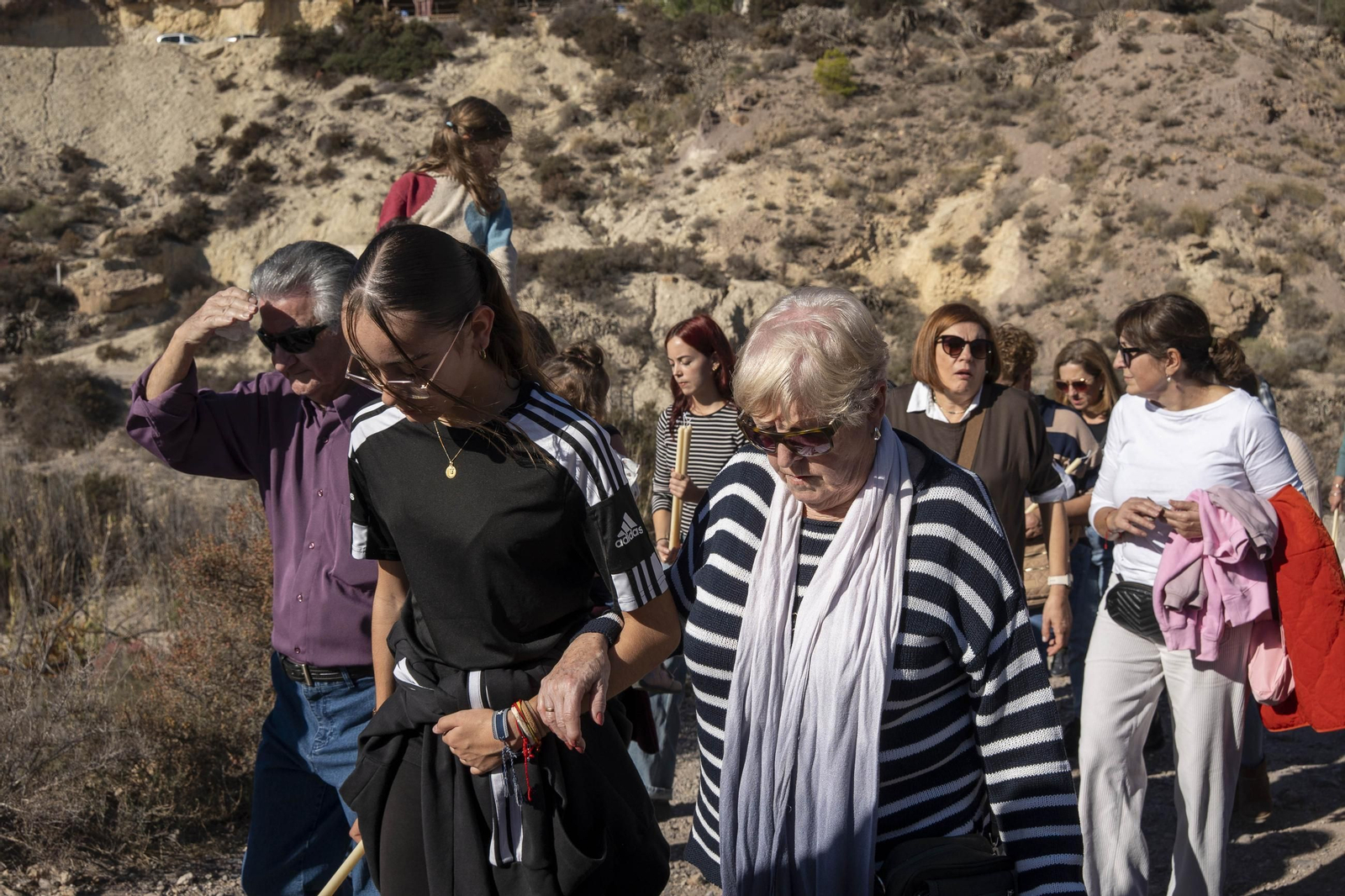 Las imágenes de la romería en Cuevas de Los Úbeda
