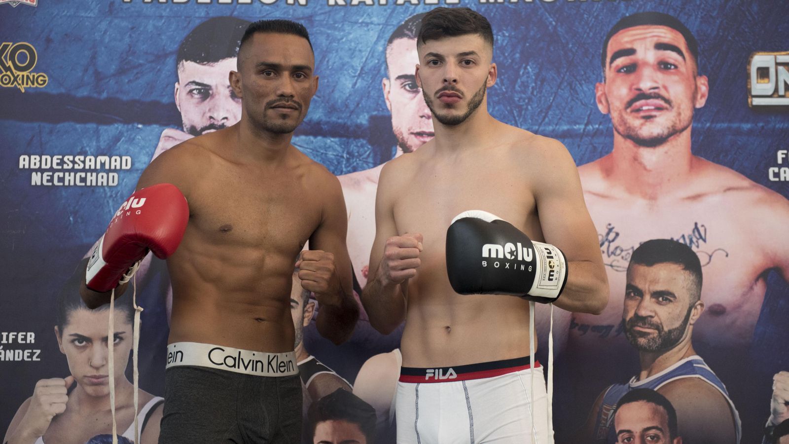 Kelly Figuero y el granadino Abde