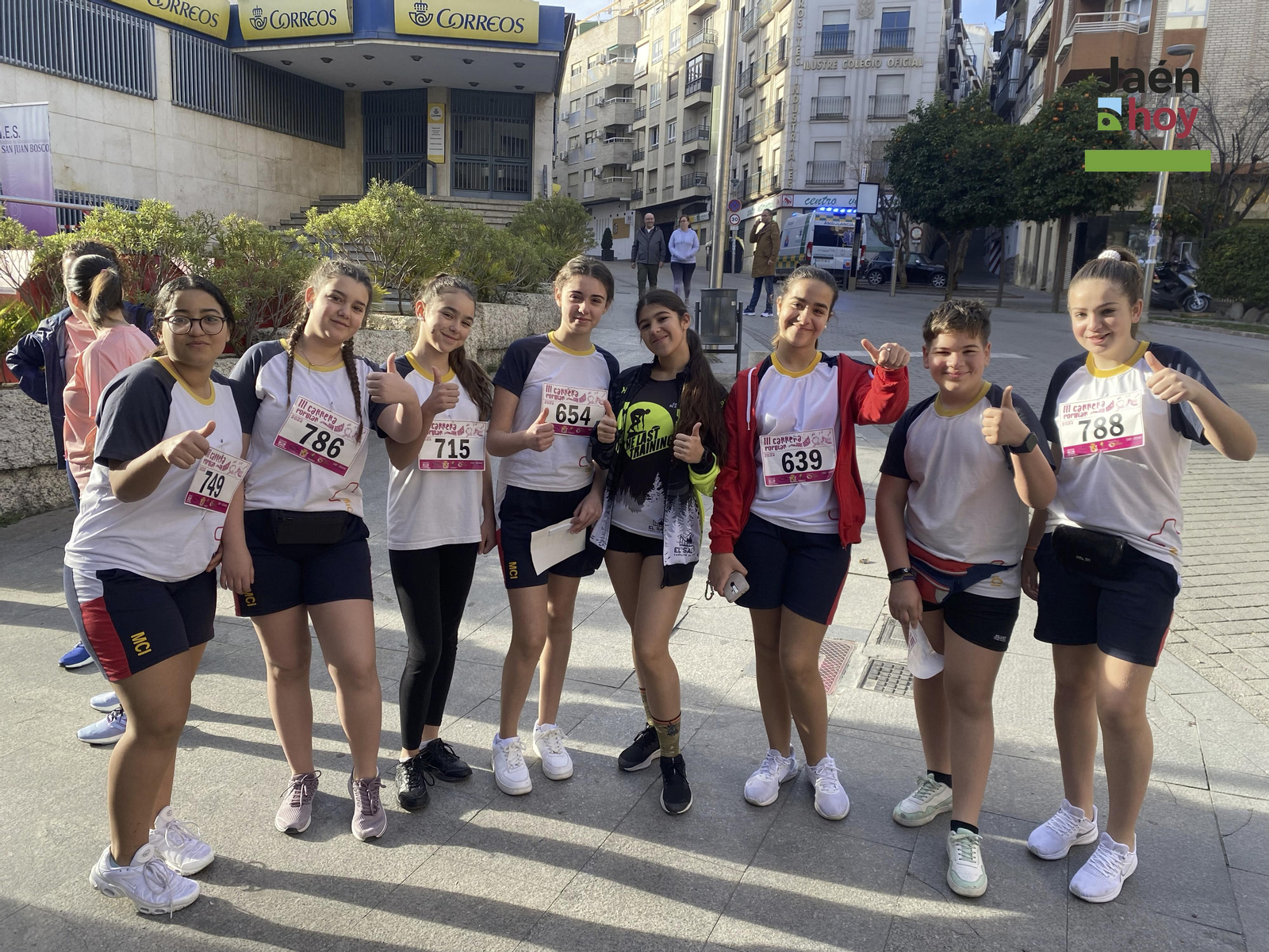 Carrera IES San Juan Bosco contra el cáncer.
