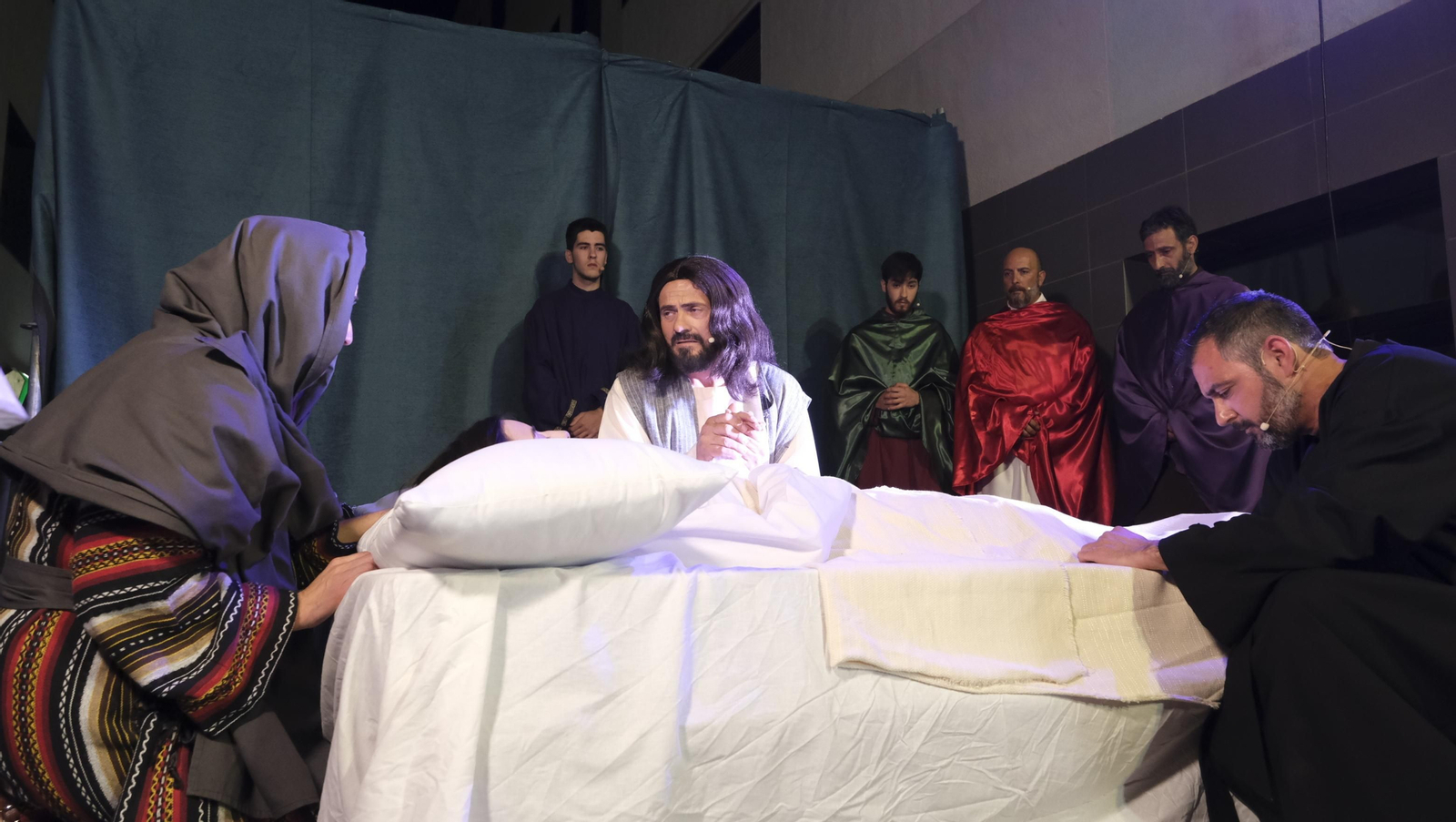 Imágenes de la Pasión Viviente en la Semana Santa de Gádor 2023