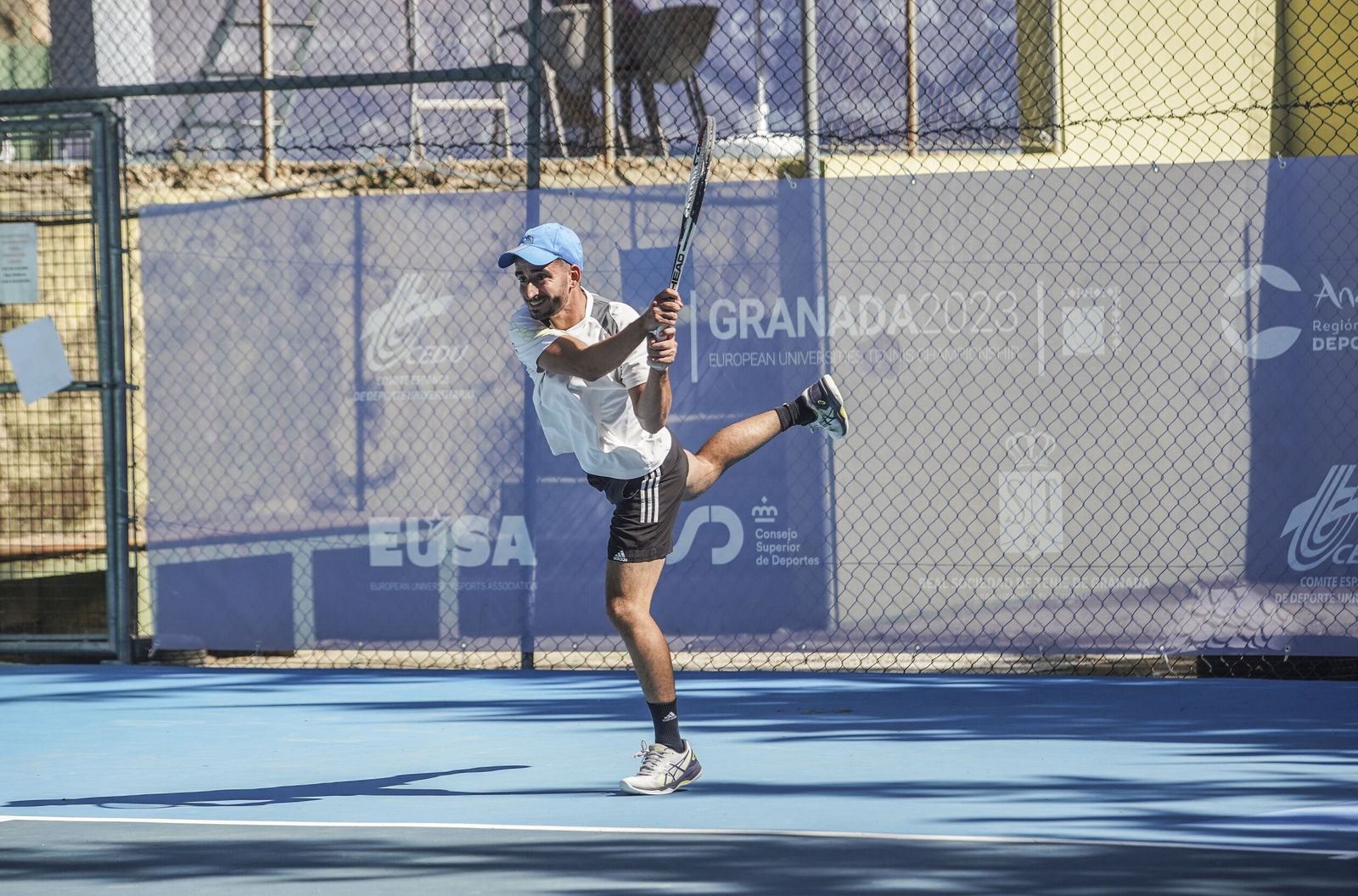 Las mejores imágenes de la primera jornada del Campeonato Europeo Universitario de Tenis