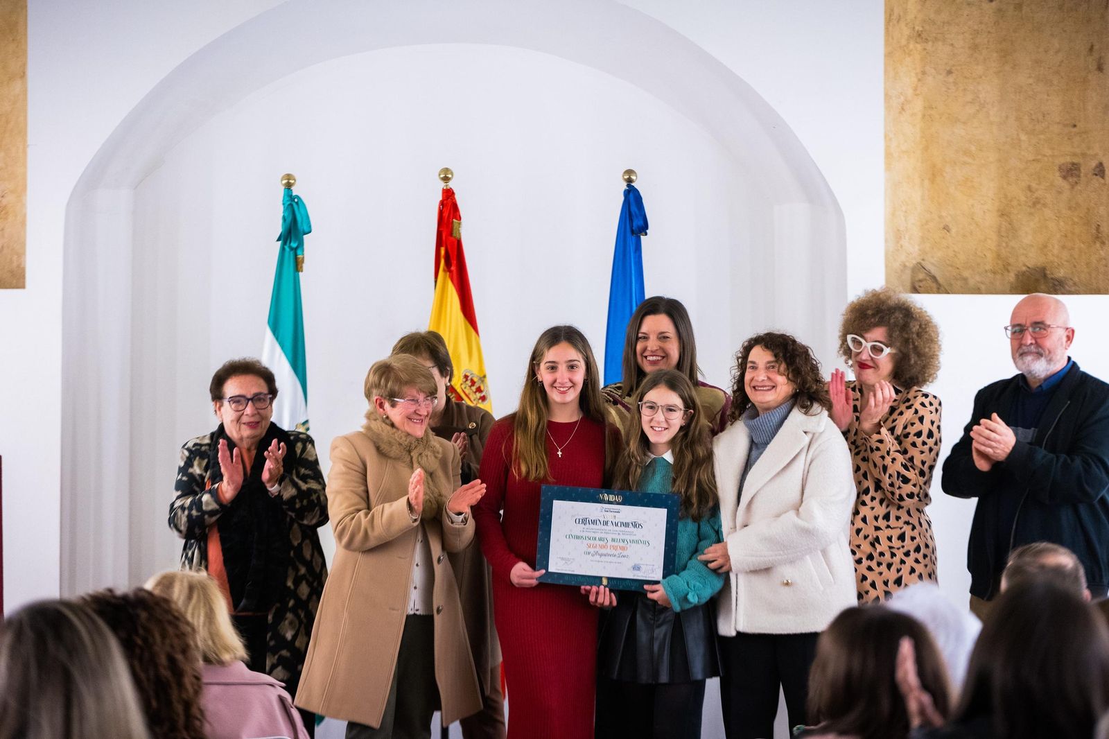 Las imágenes del acto de entrega de premios del Certamen de Nacimientos en San Fernando