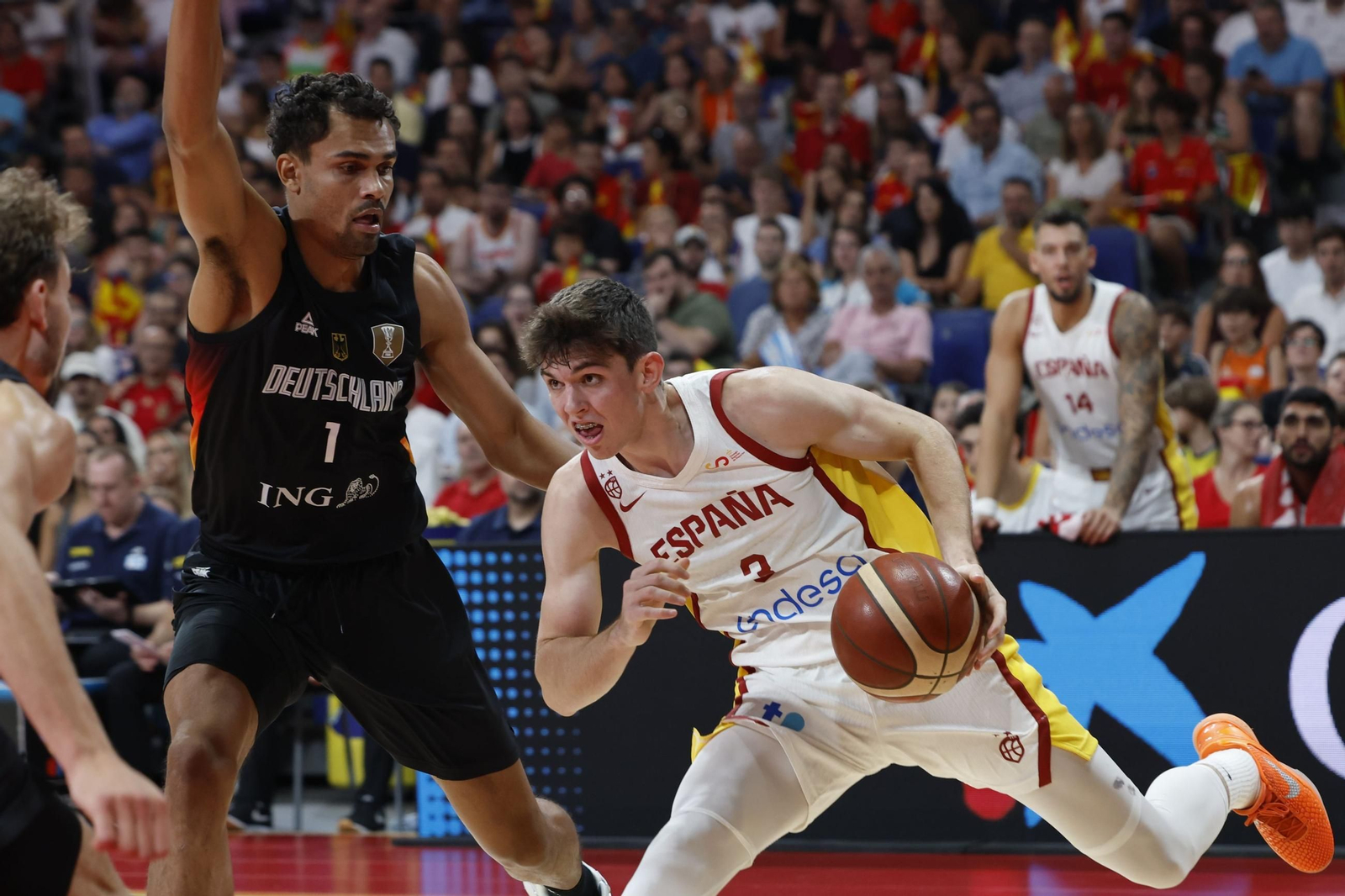Las mejores fotos del España - Alemania de baloncesto