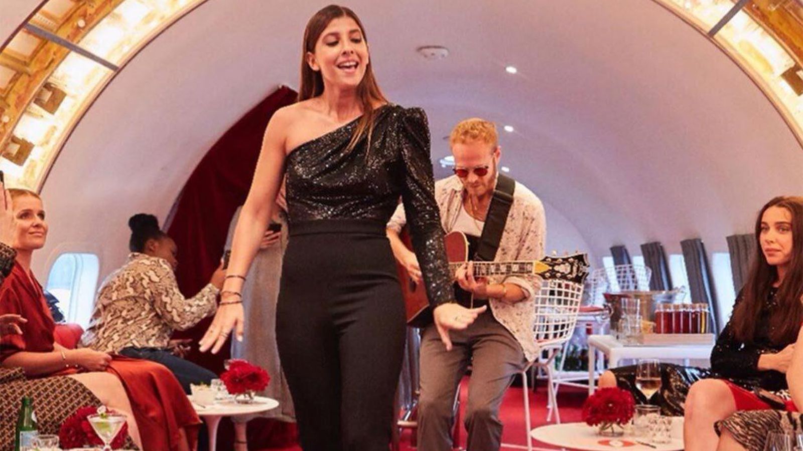 Mafalda, durante uno de sus conciertos.