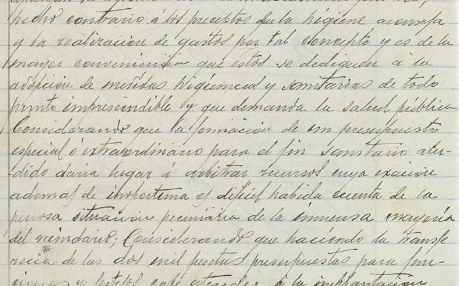 Acta difundida por el Ayuntamiento de Nerja