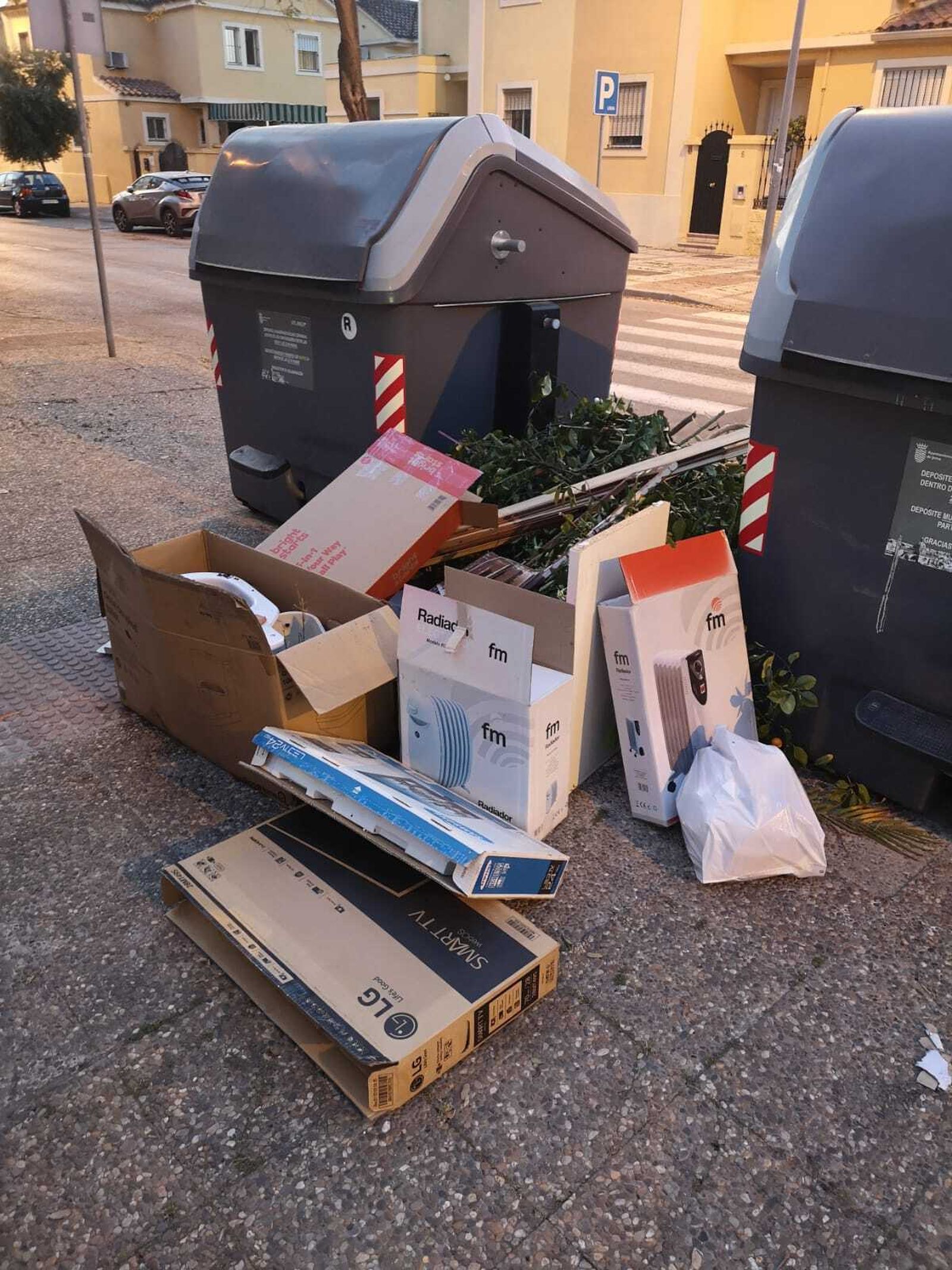 Quejas por la acumulación de basuras