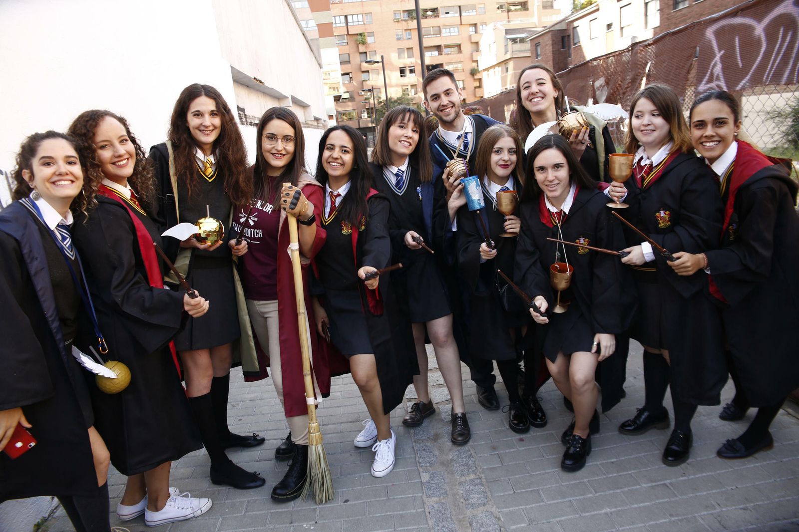 La imágenes del Lucas en el 'año Harry Potter'