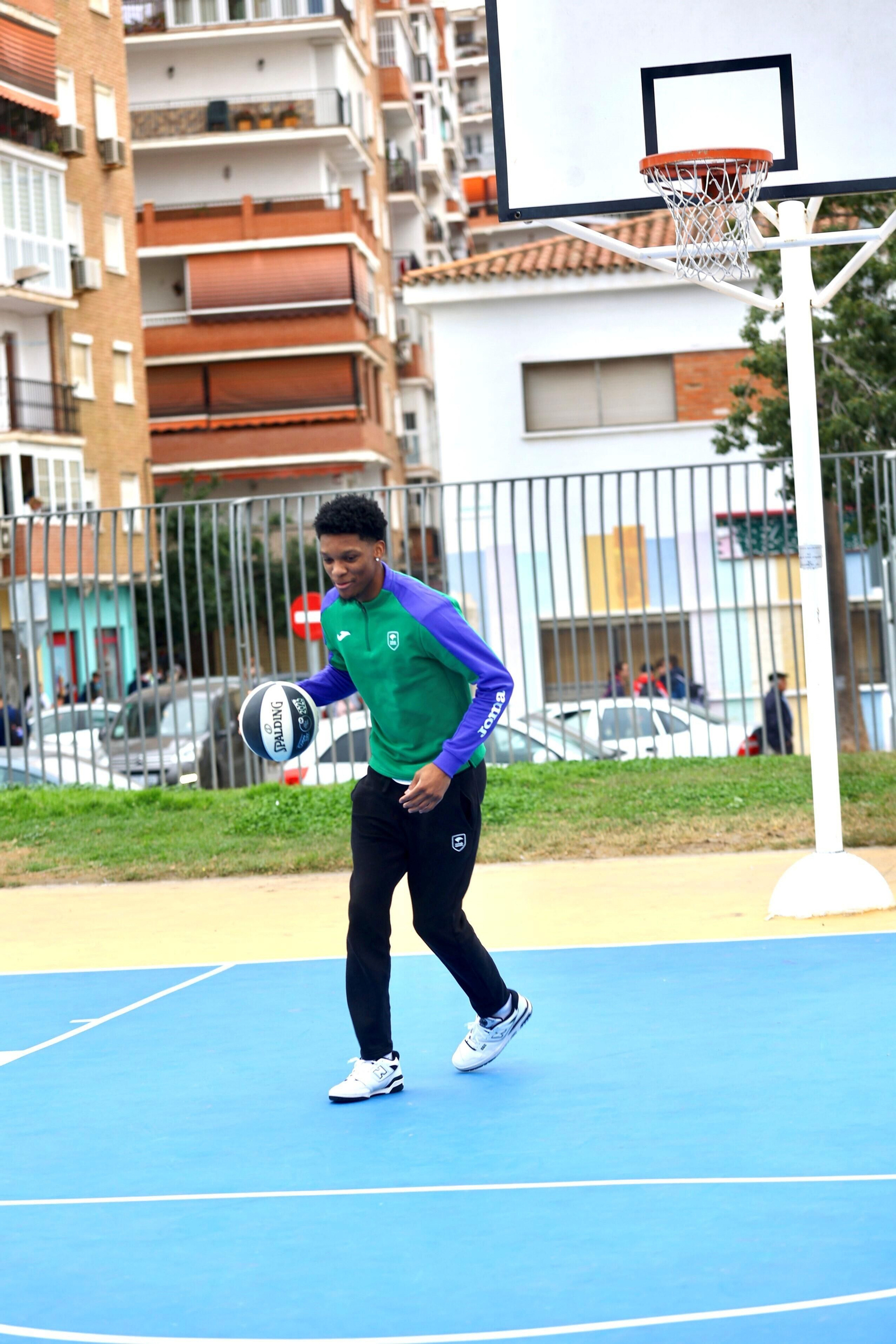 Kendrick Perry, Tyson Carter y Kameron Taylor, en el Parque del Oeste