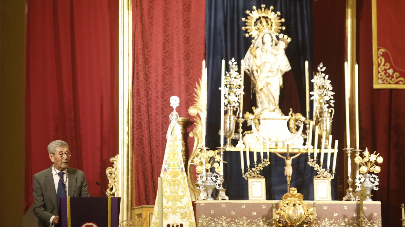 Exaltación del Nazareno a cargo de Tomás Herrera