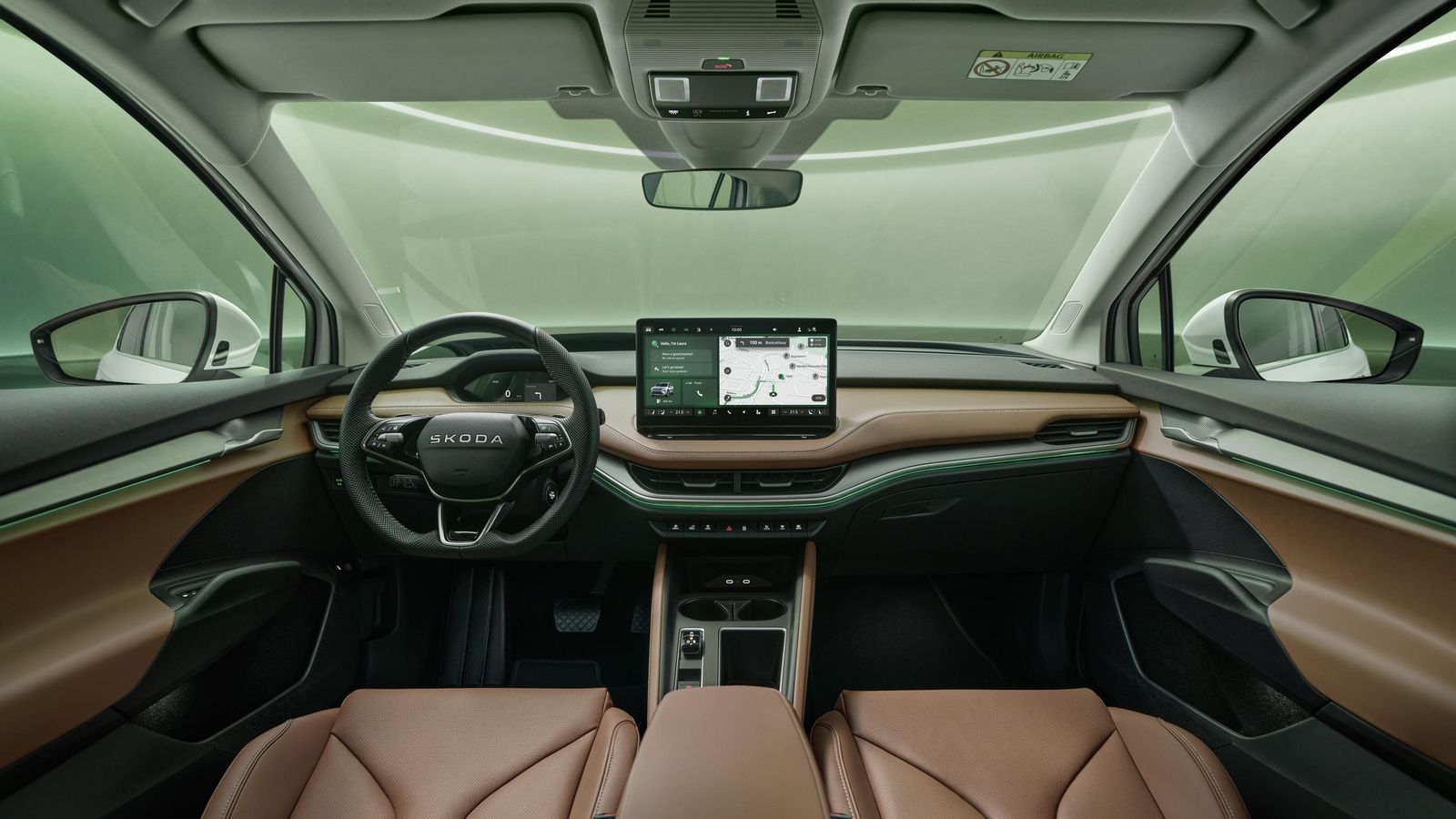 El interior permanece prácticamente inalterado, aunque Skoda potencia la posibilidad de optar por mayor número tanto de acabados como equipamiento para personalizarlo. El interior permanece prácticamente inalterado, aunque Skoda potencia la posibilidad de optar por mayor número tanto de acabados como equipamiento para personalizarlo.