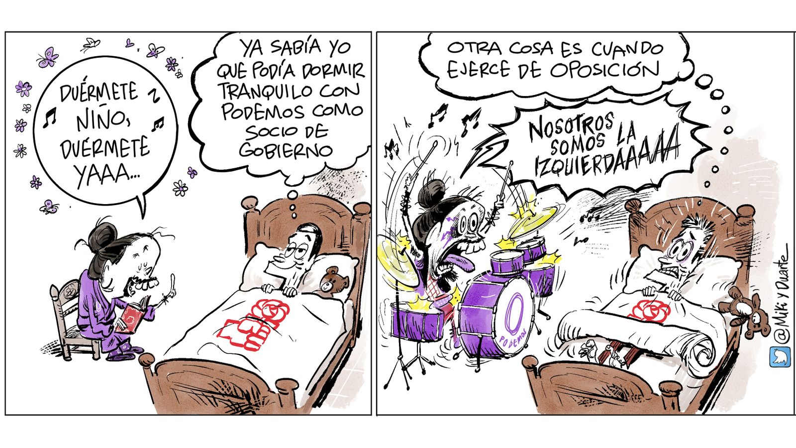 Ser "Gobierno y oposición"