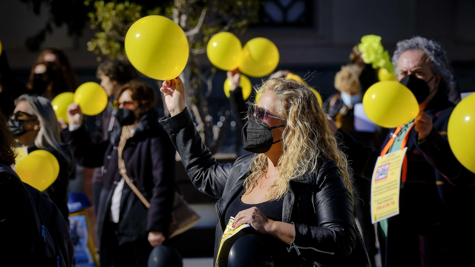 Peluqueros, peluqueras y estilistas contra la subida del IVA.