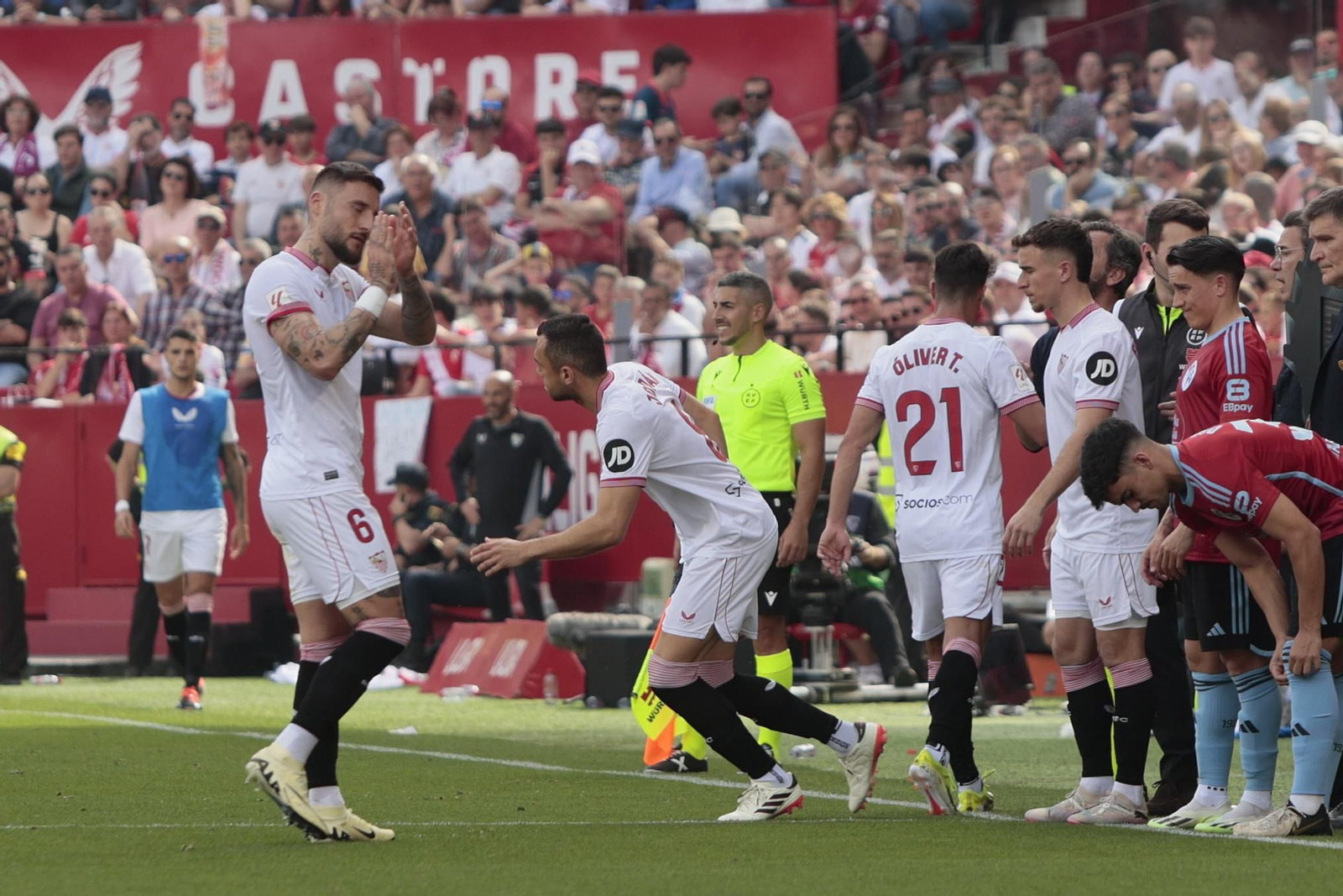 Las imágenes del Sevilla - Celta