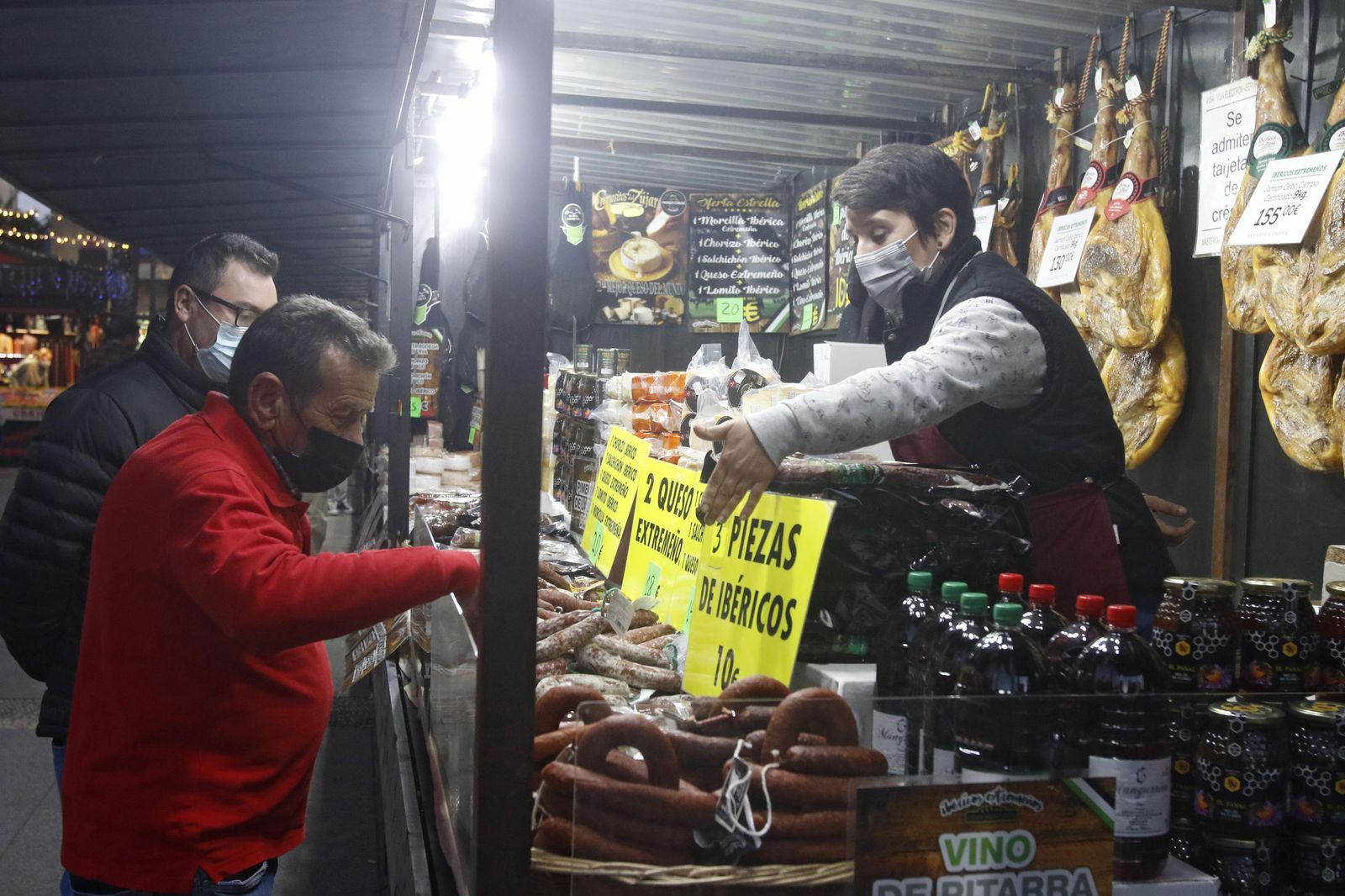 El mercado navideño de Las Tendillas, en fotografías