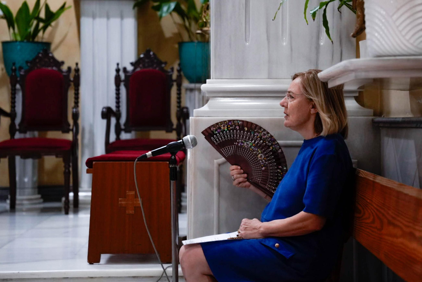 Las imágenes del la misa en Macael ofrecida por los niños y familias