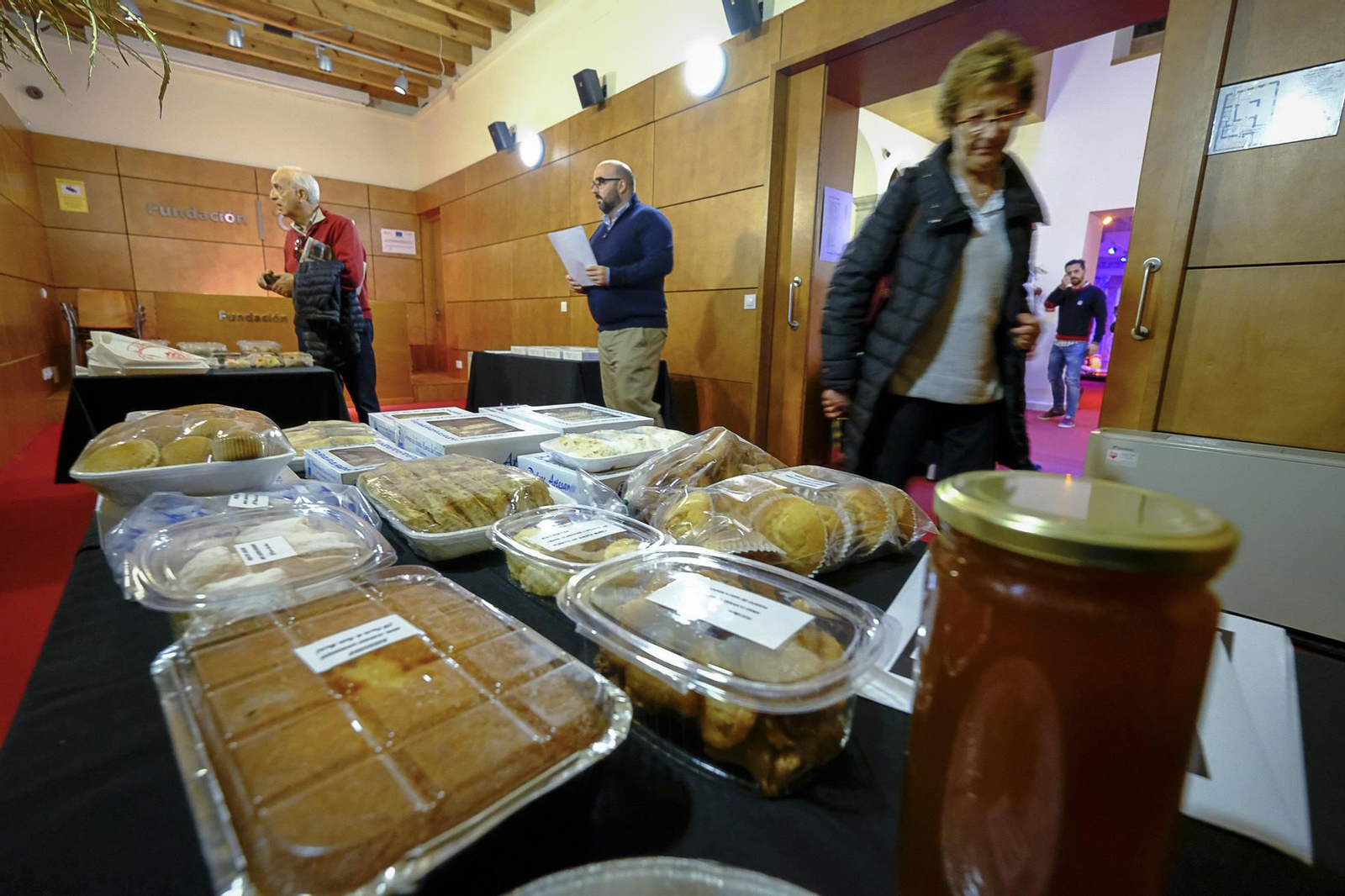 Los dulces en la sede de la Fundación Cajasol en la edición '¡Qué rico. Díos mío!' de 2018.