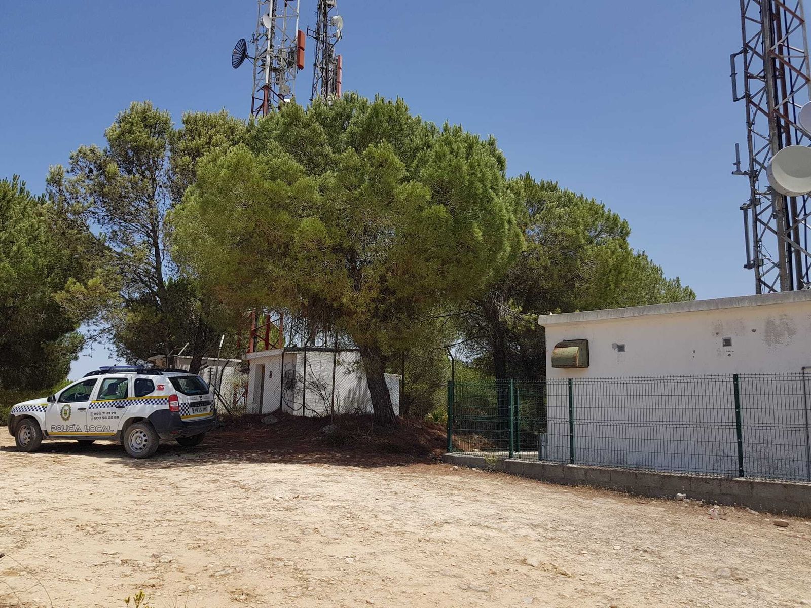 La Policía de Bornos impide los robos en la zona del repetidor