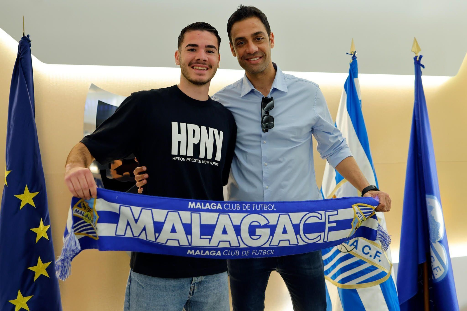 El Málaga renueva a David Márquez, del Atlético Malagueño