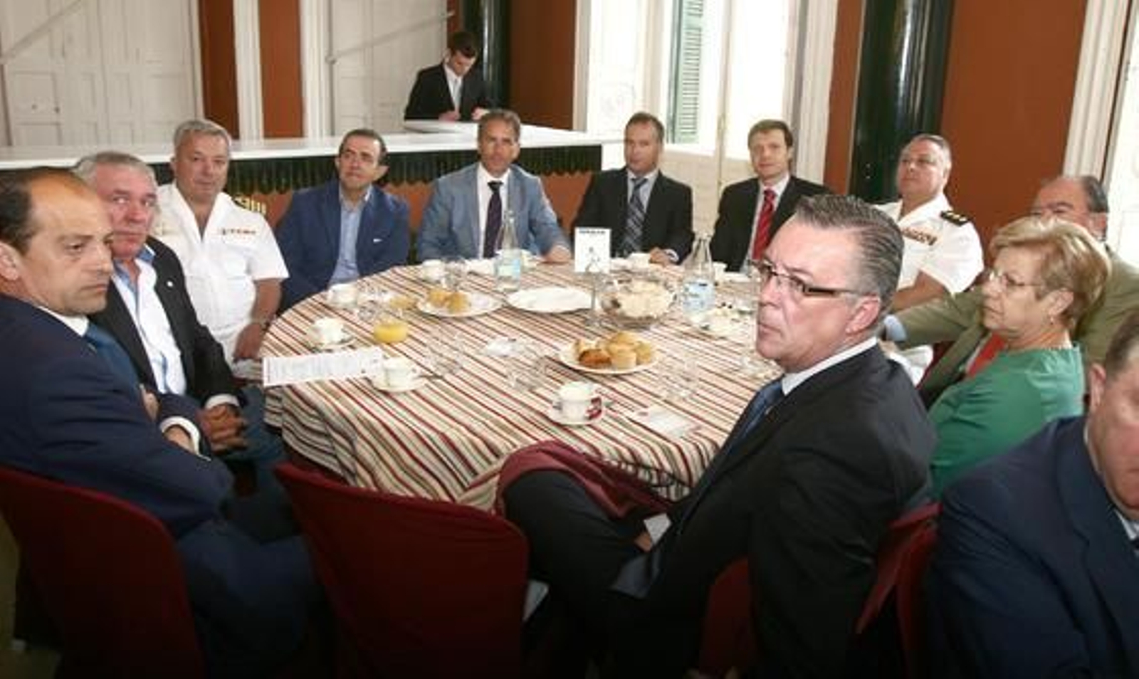 Javier Camacho, Luis Carlos Delgado, Luis Elvira, Manuel Díaz, Luis Cegarra, Juan Cruz, Carlos Cañete, Juan Feal, Juan Manuel Díaz Cabrera, Katy Blanco y Bonifacio Domínguez.

Foto: Josue Correa/Alberto Dominguez