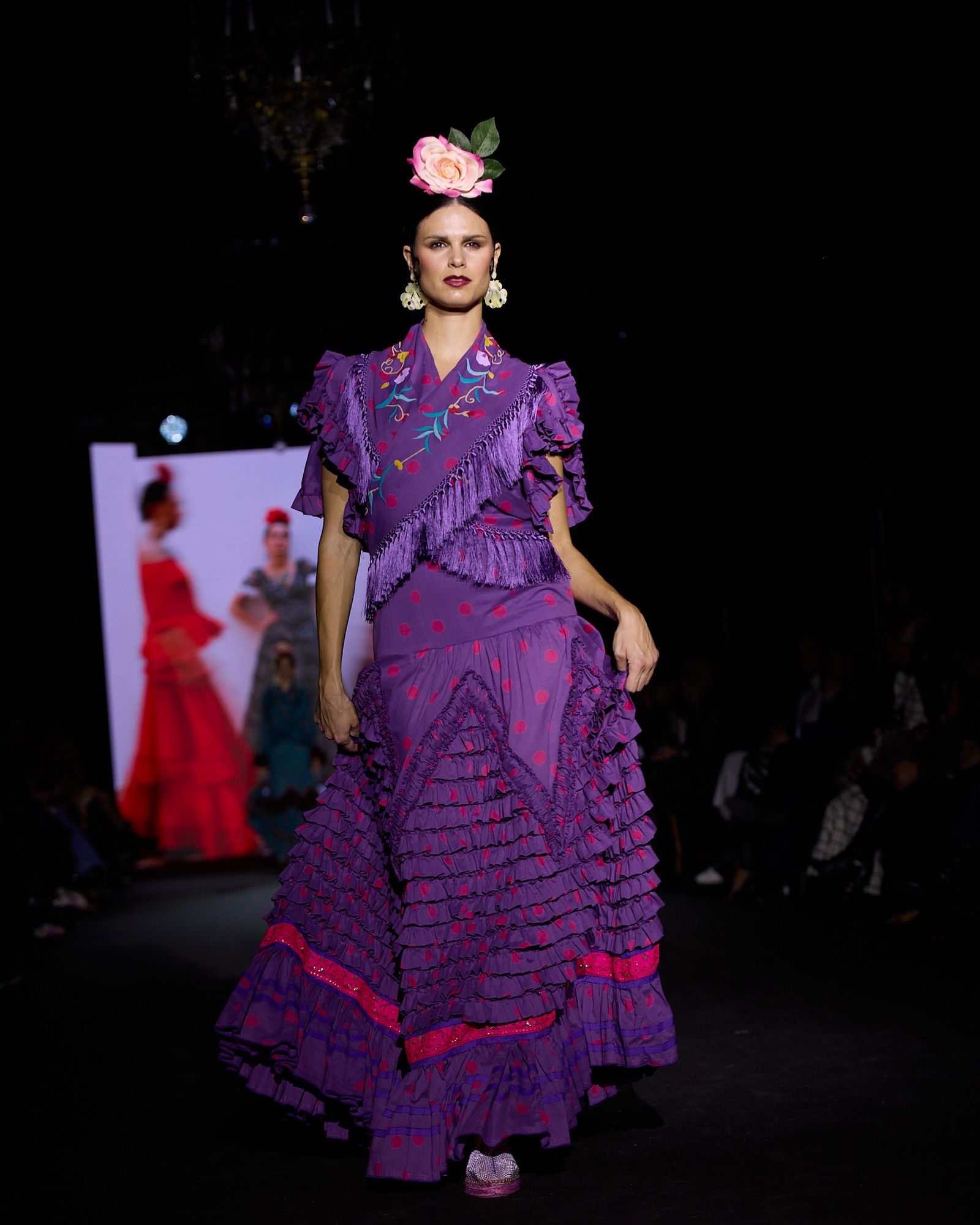 El desfile de flamenca Pol Núñez en We Love Flamenco 2026, todas las fotos