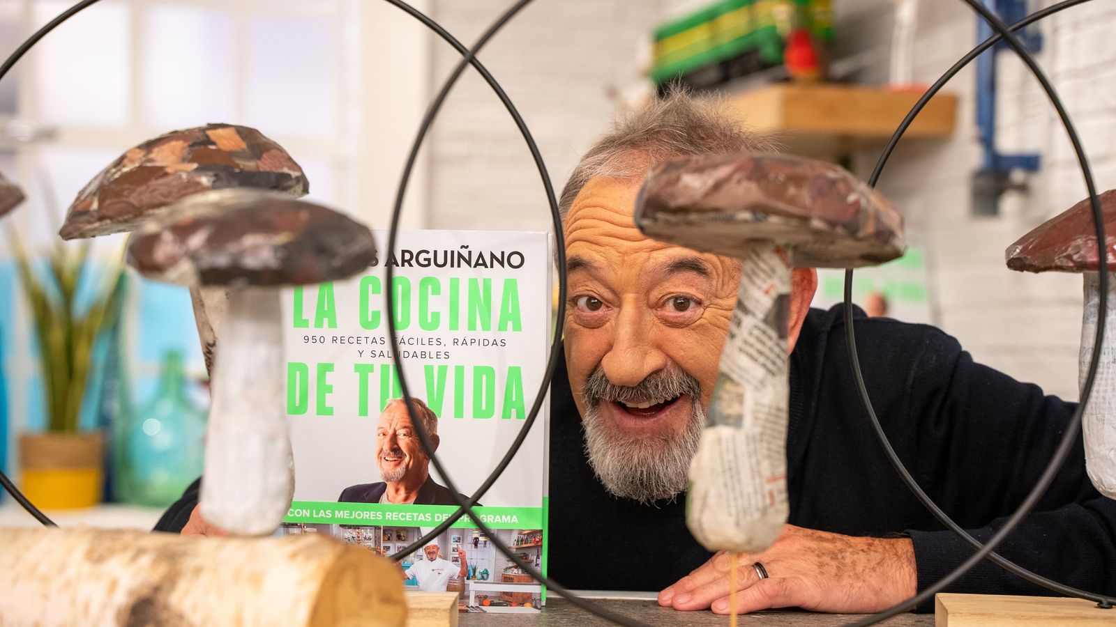 Arguiñano con su nuevo libro