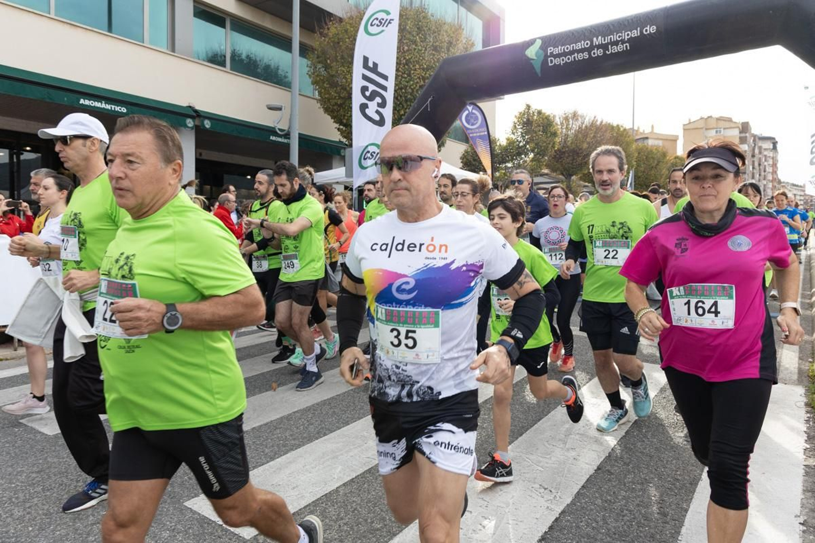 Jaén corre por la NO violencia y la igualdad en la XI carrera organizada por CSIF, en imágenes