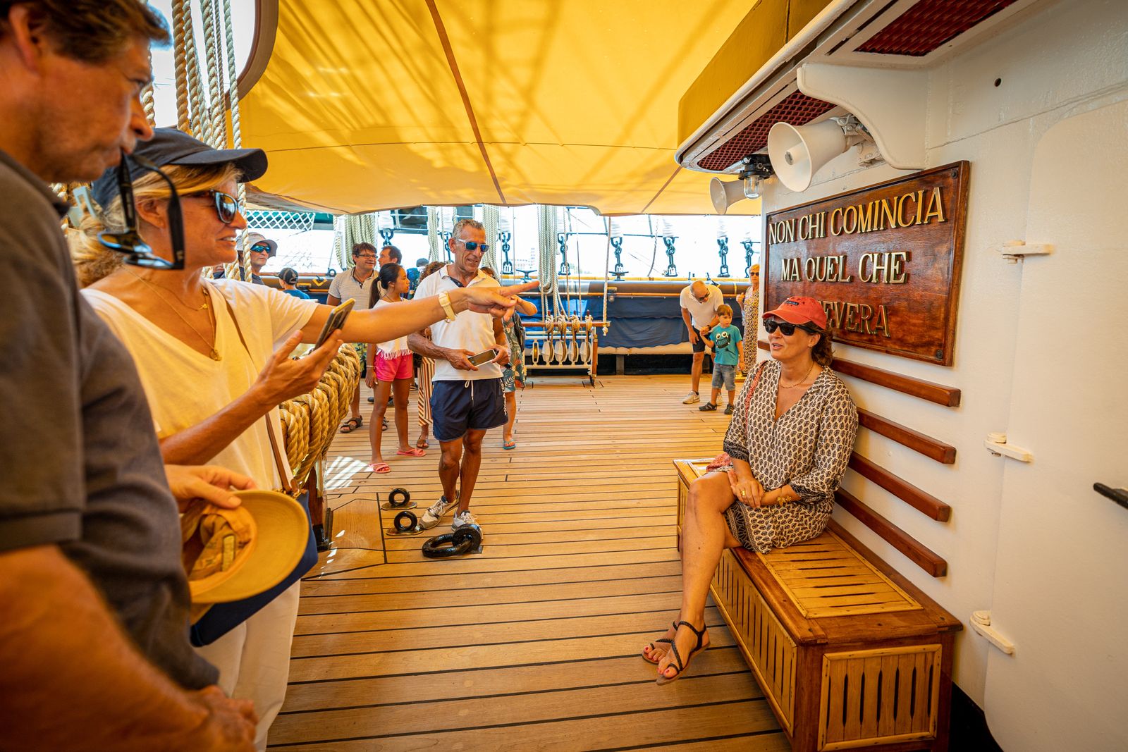 Así es el buque escuela Amerigo Vespucci