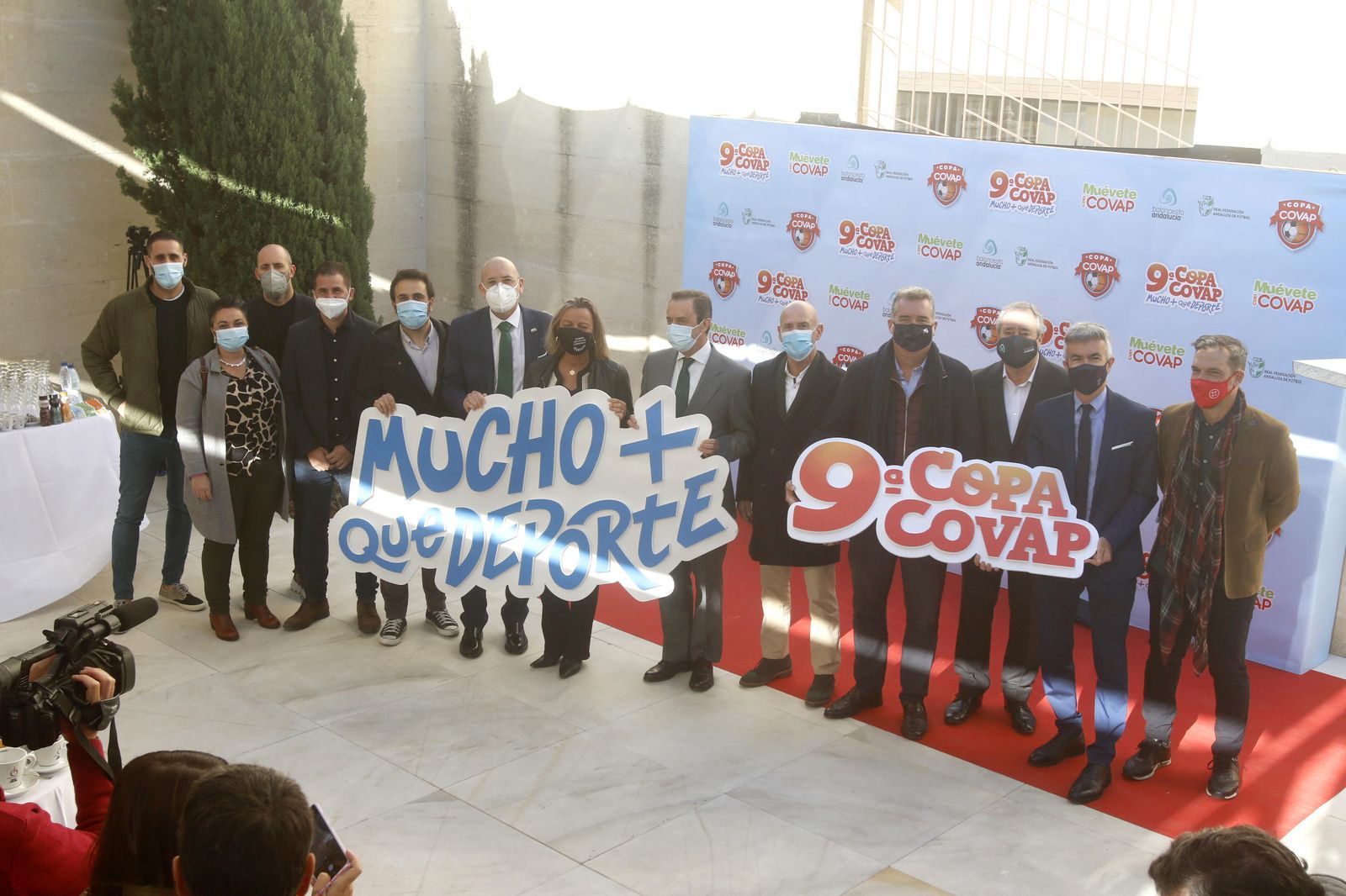 La presentación de la novena Copa Covap, en imágenes