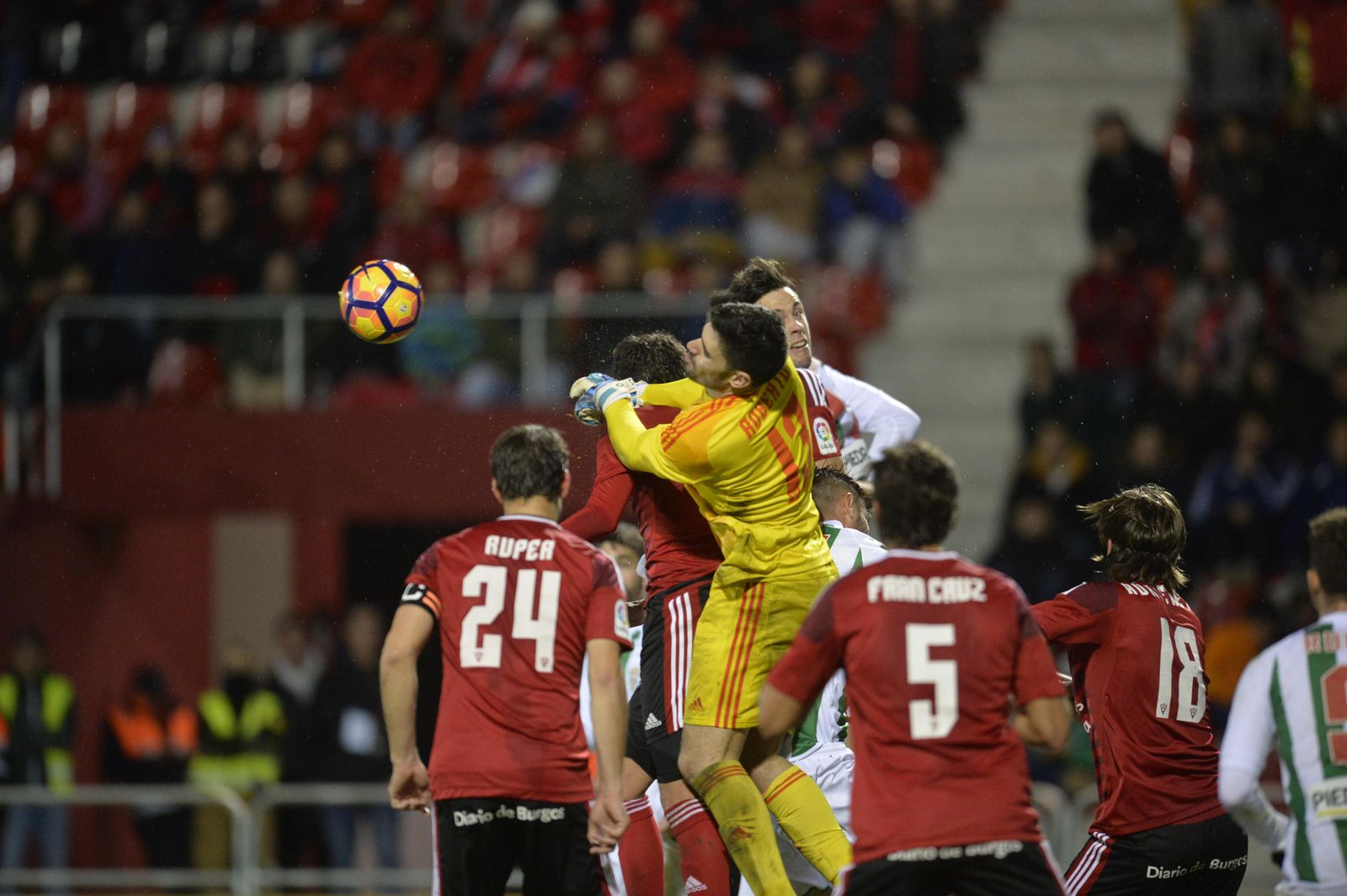 Las imágenes del Mirandés-Córdoba