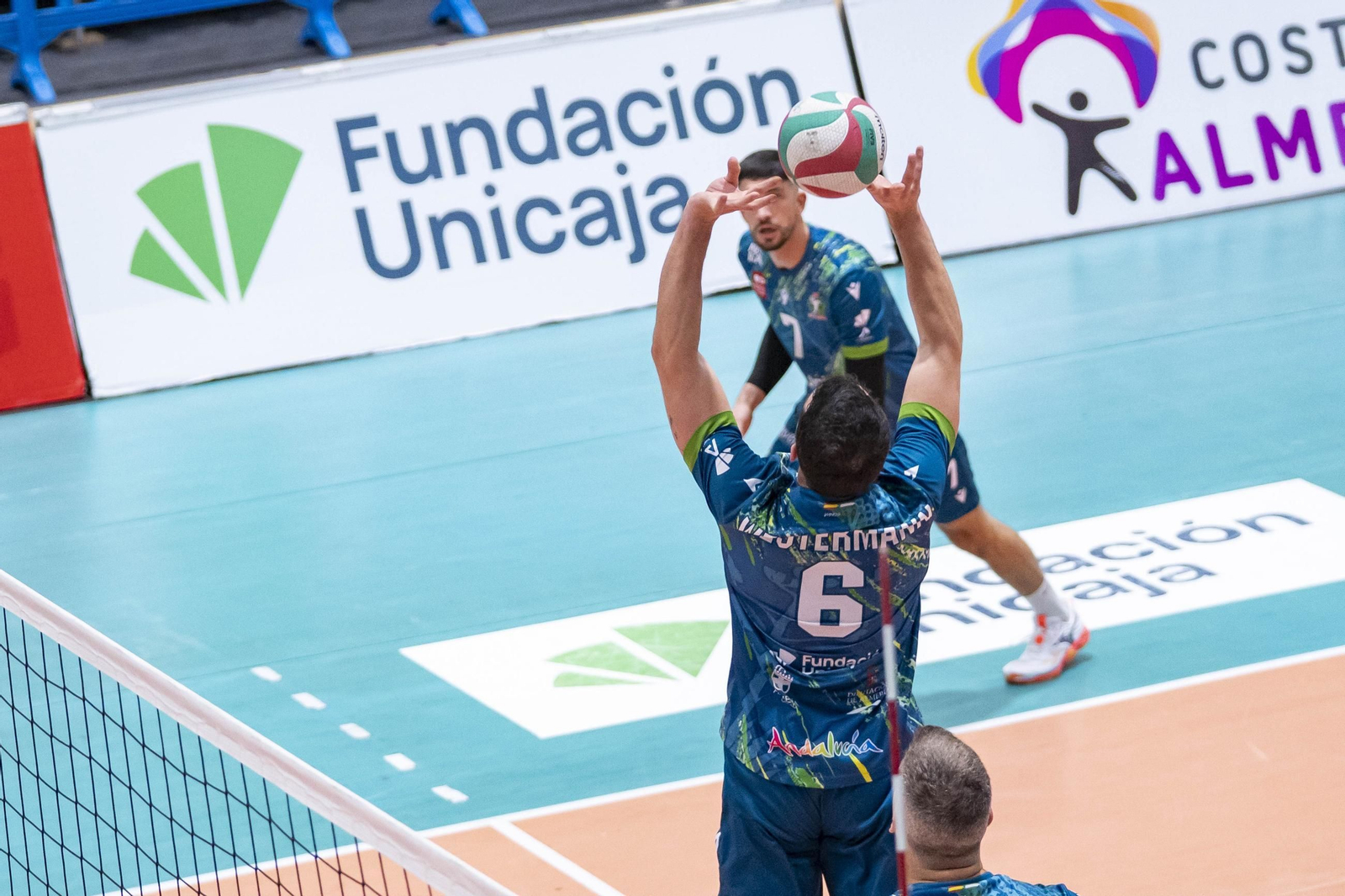 Las imágenes del partido de Superliga entre Unicaja Costa de Almería y Instercap Asisa Tarragona