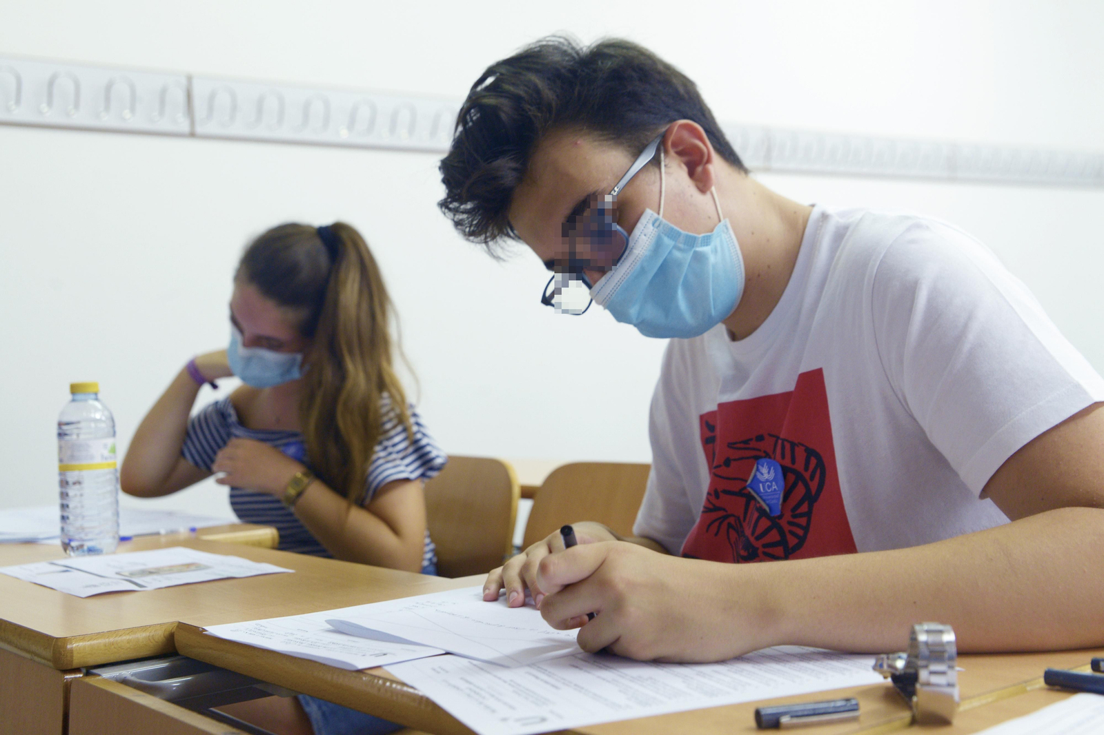 Fotos de las pruebas de la EBAU 2020 en Algeciras