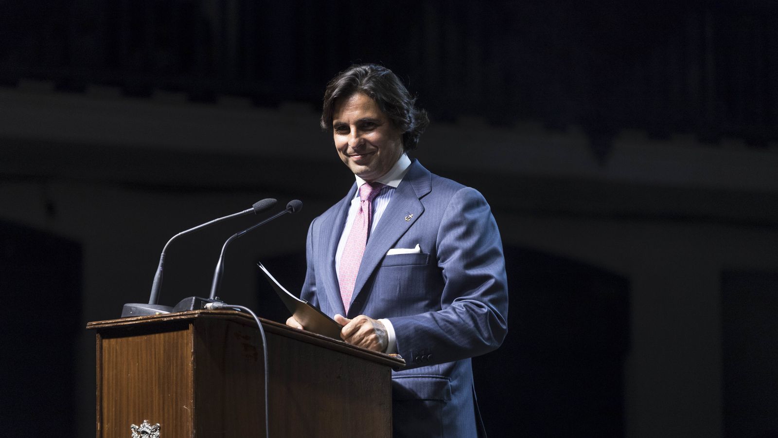 Francisco Rivera durante el pregón.