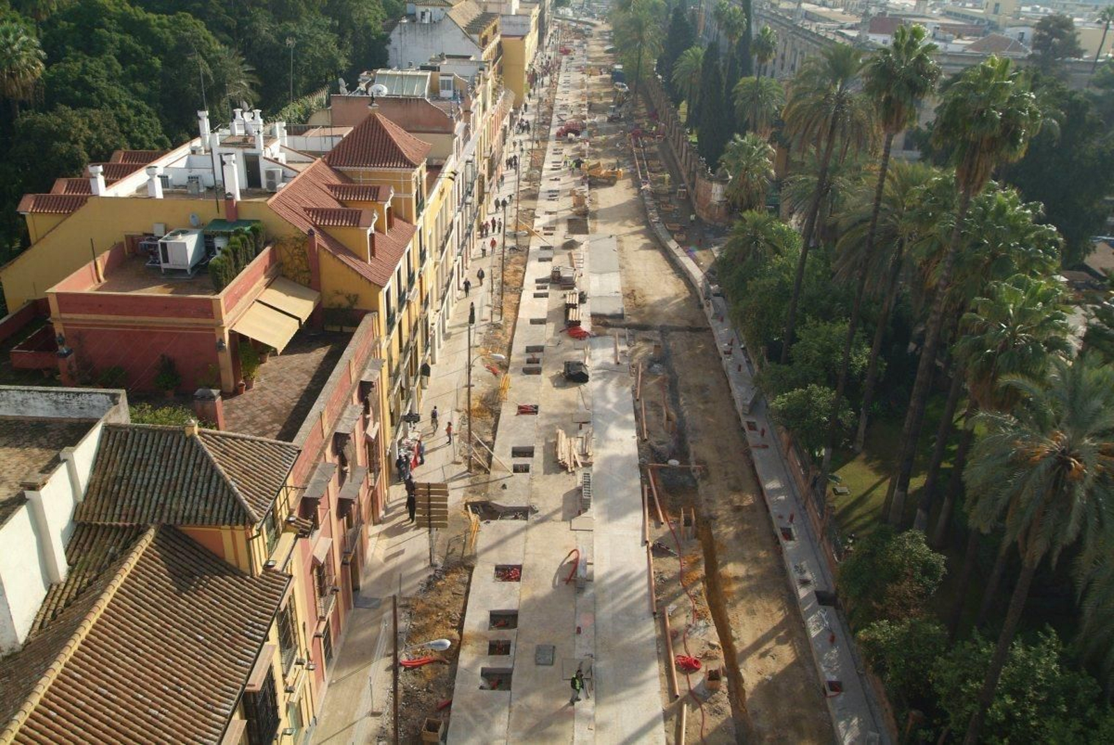 Las obras del Metrocentro