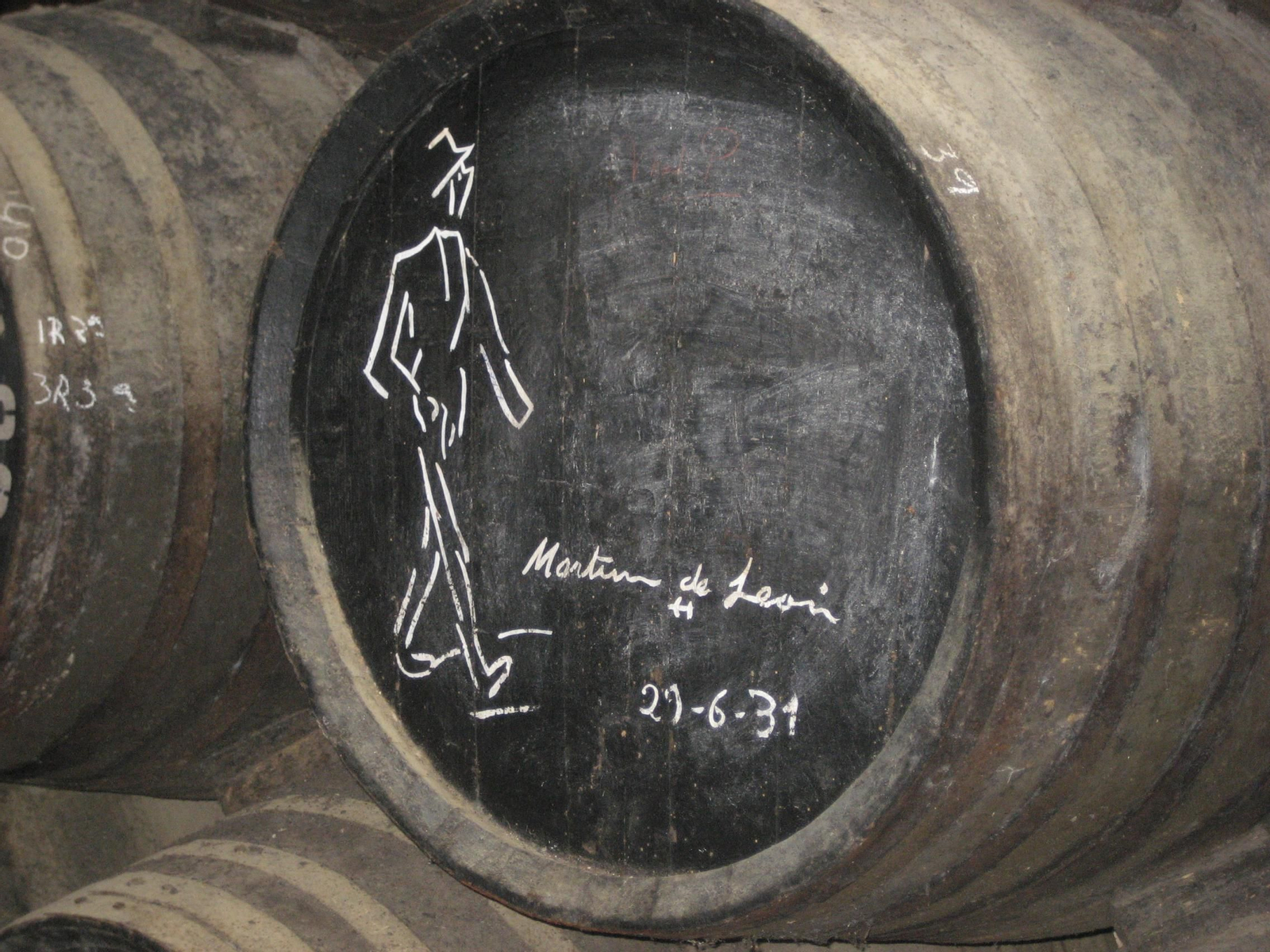 Andrés Martínez León y su bota de 1931.