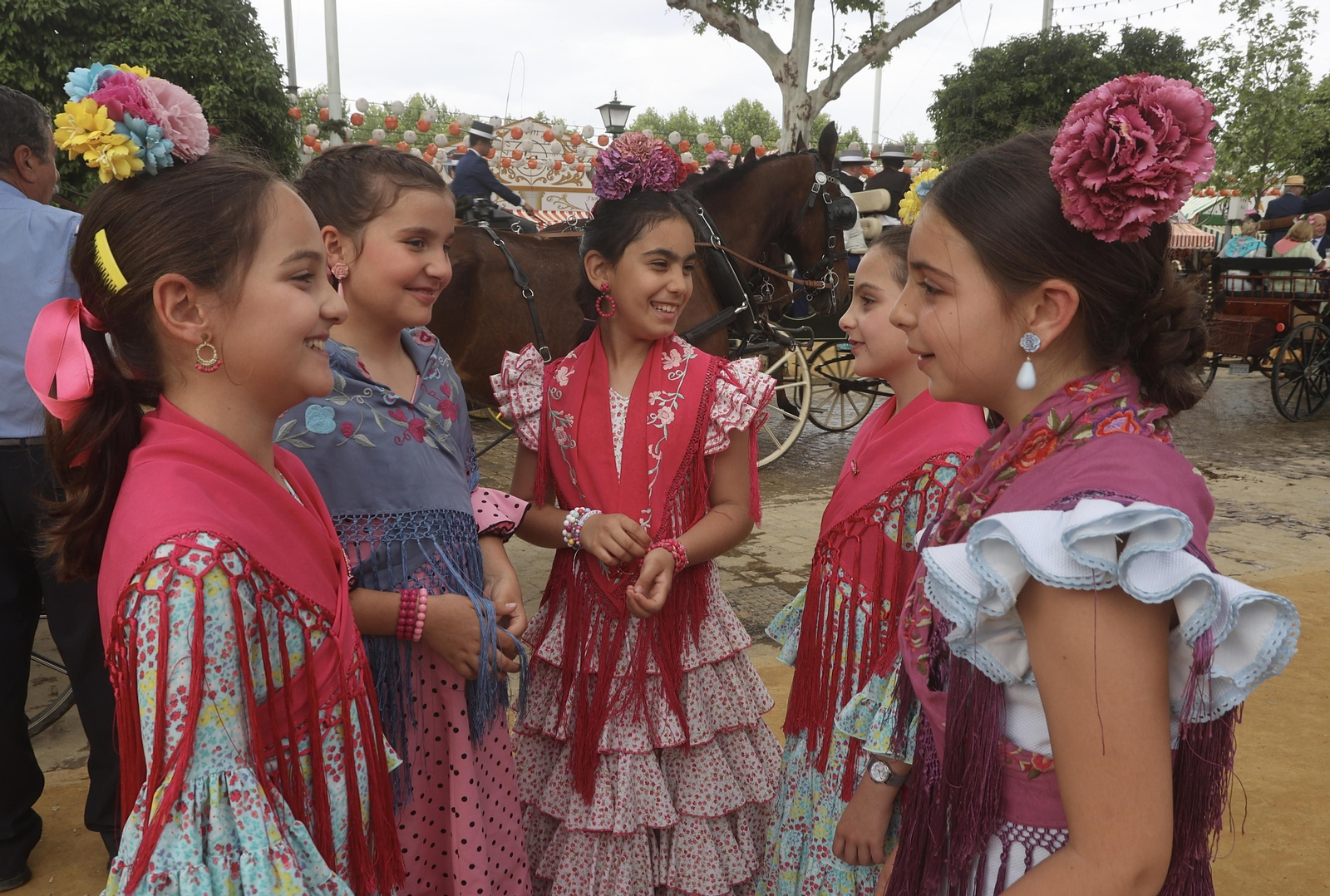 Las imágenes del viernes de Feria
