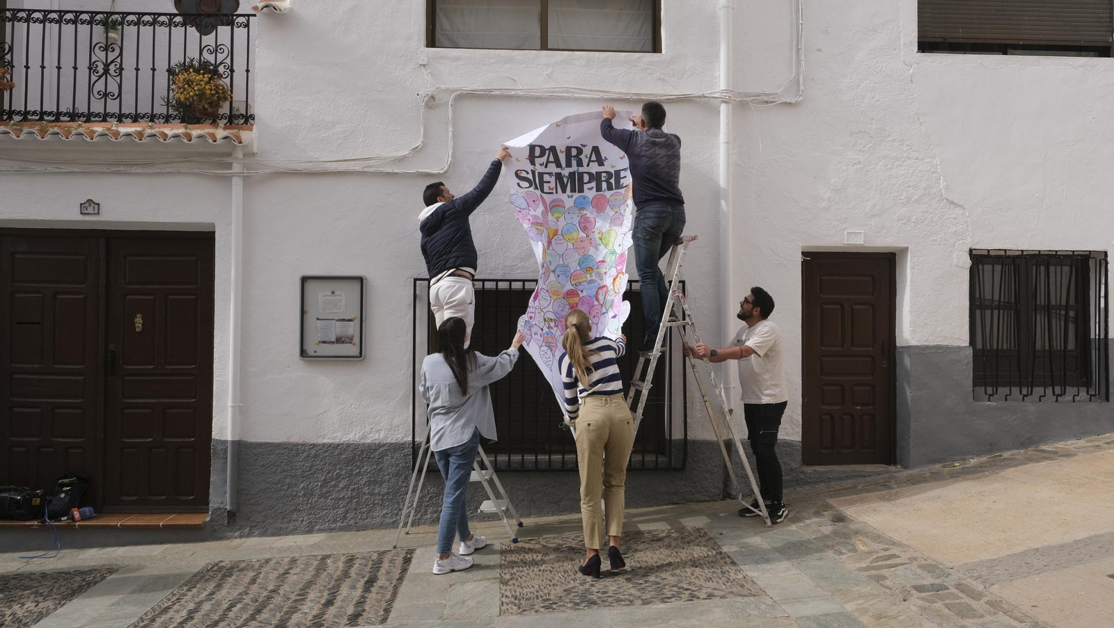 Funeral del crimen vicario de las dos niñas, en Abla
